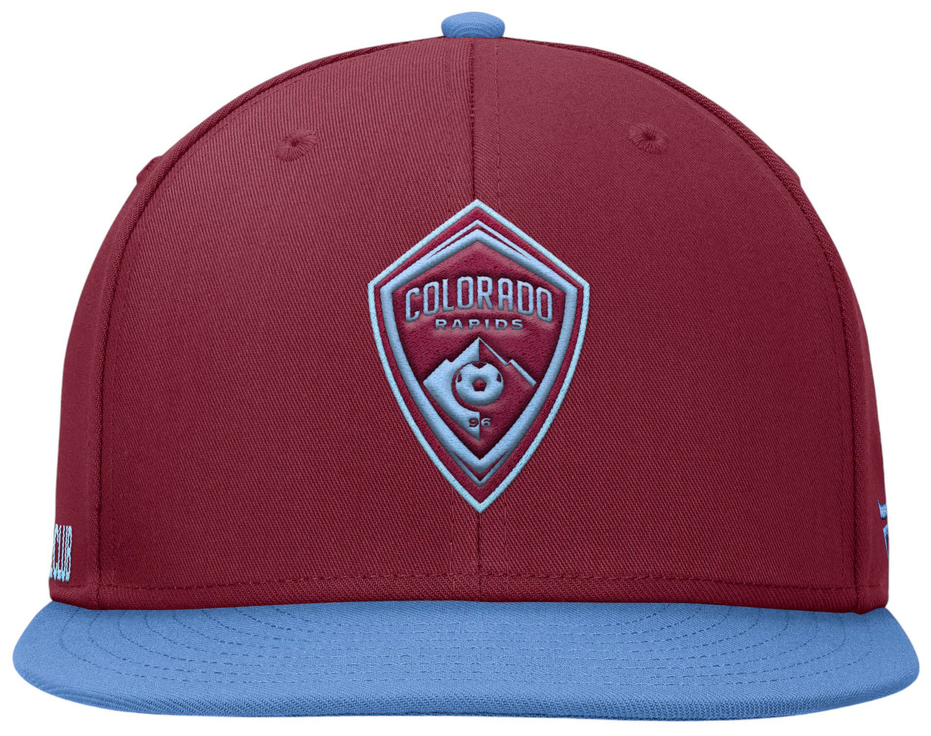 MLS Adult Colorado Rapids Sitter Maroon Snapback Adjustable Hat product image