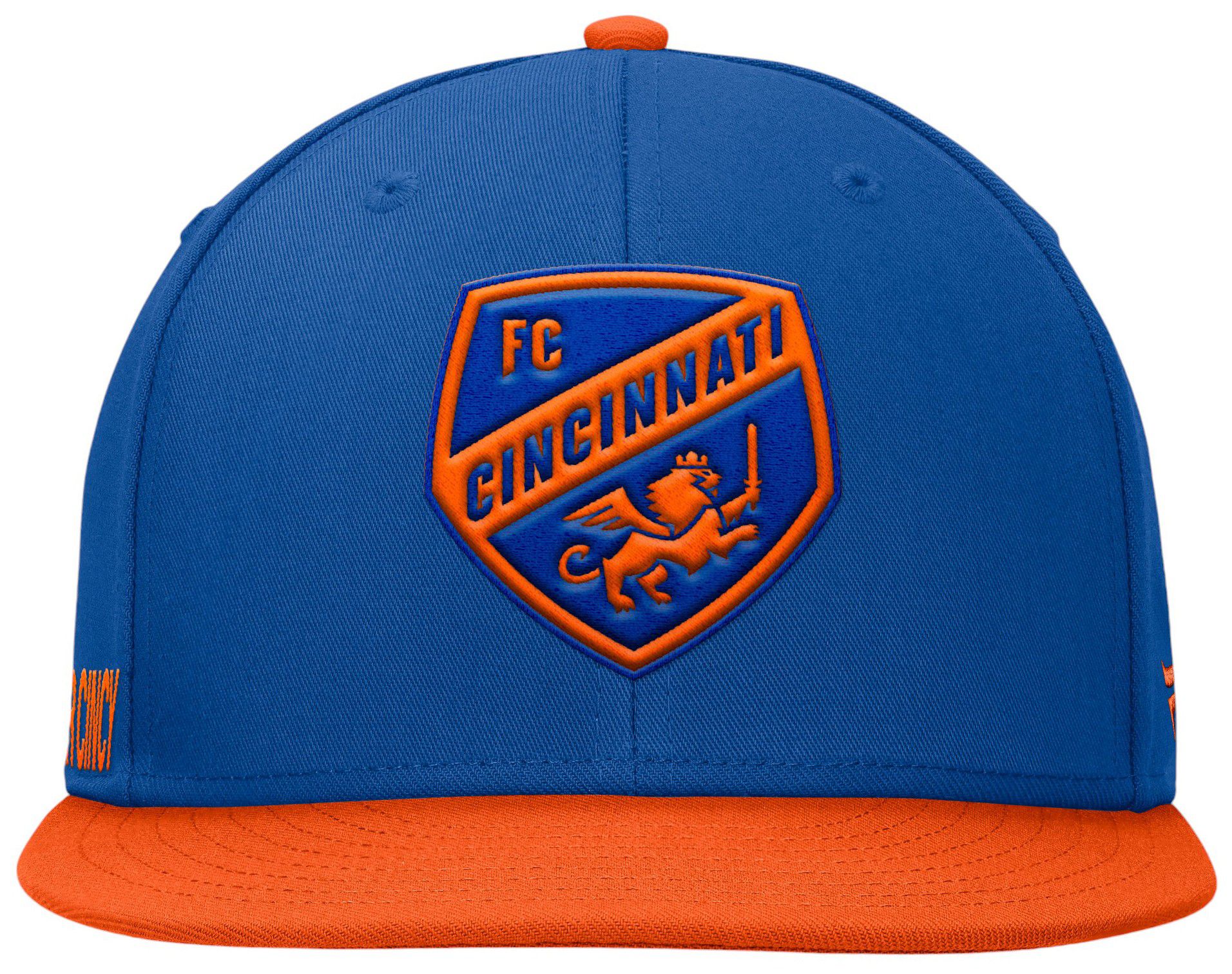 MLS Adult FC Cincinnati Sitter Blue Snapback Adjustable Hat product image