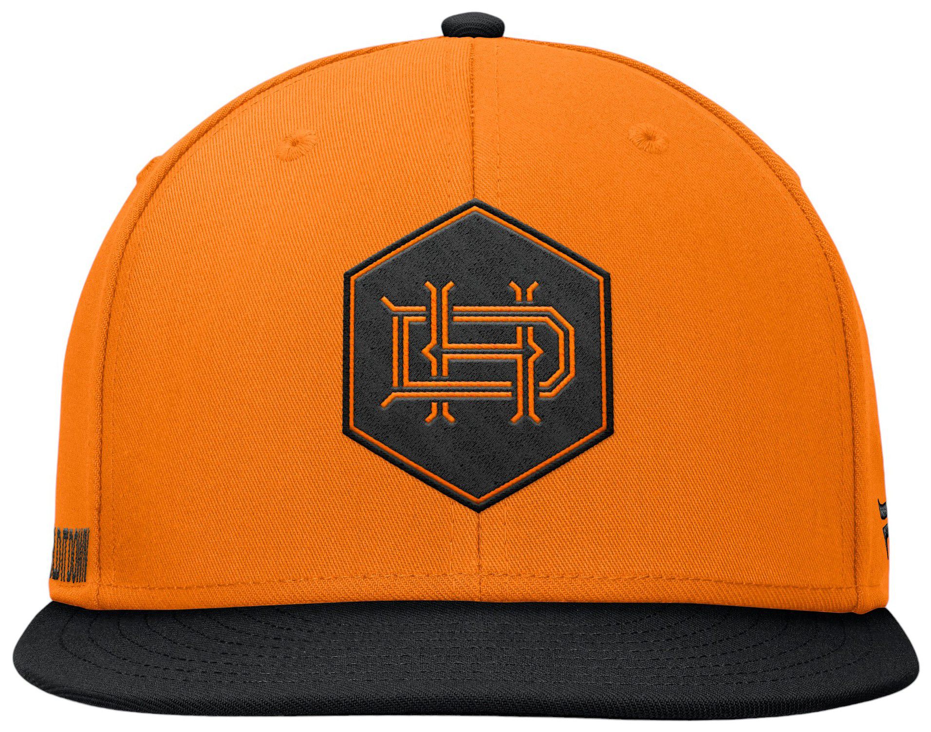 MLS Adult Houston Dynamo Sitter Orange Snapback Adjustable Hat product image