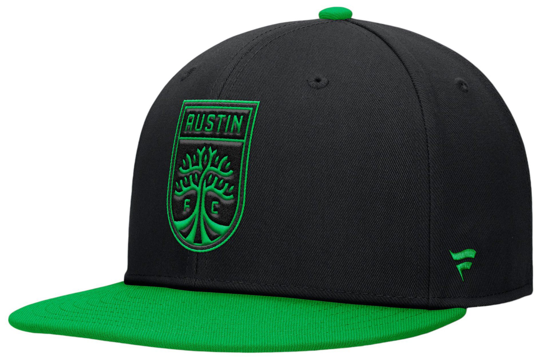 MLS Adult Austin FC Sitter Black Snapback Adjustable Hat product image
