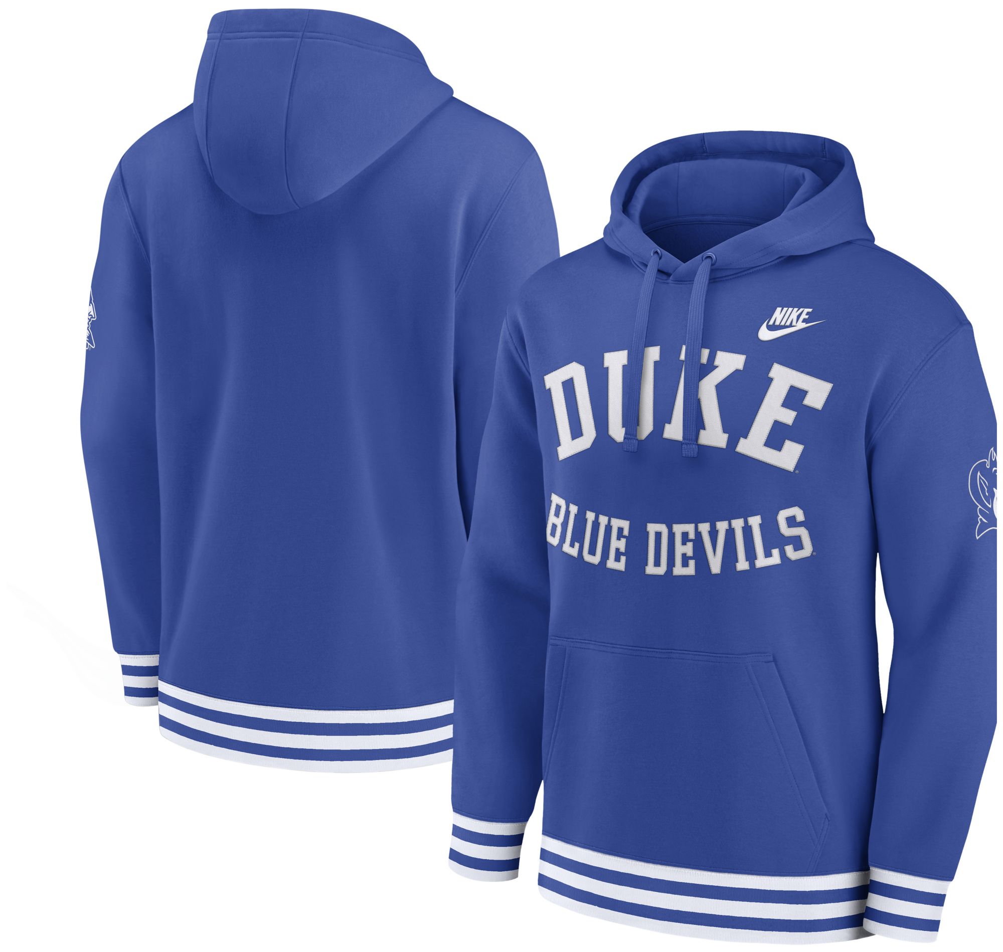 Nike Men's Duke Blue Devils Game Royal Retro Hoodie product image