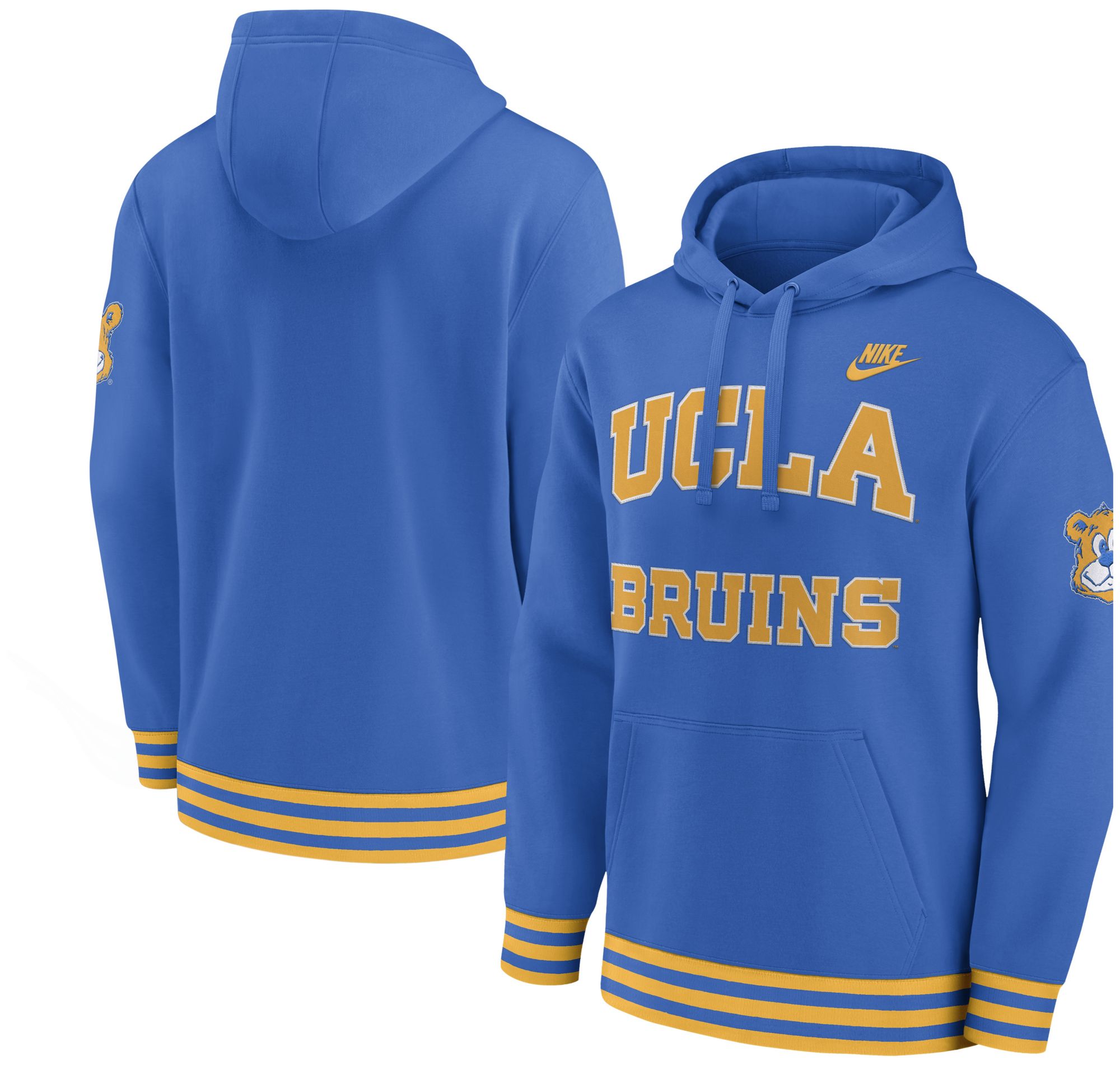 Nike Men's UCLA Bruins Signal Blue Retro Hoodie product image