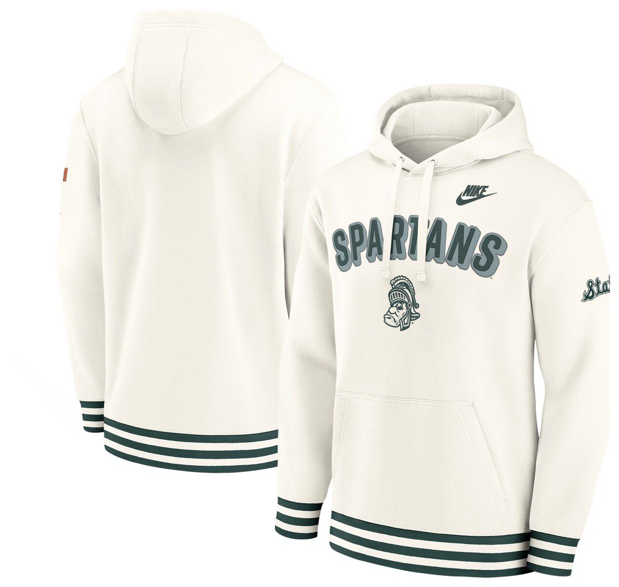 Nike Men's Michigan State Spartans Sail Legacy Retro Hoodie product image