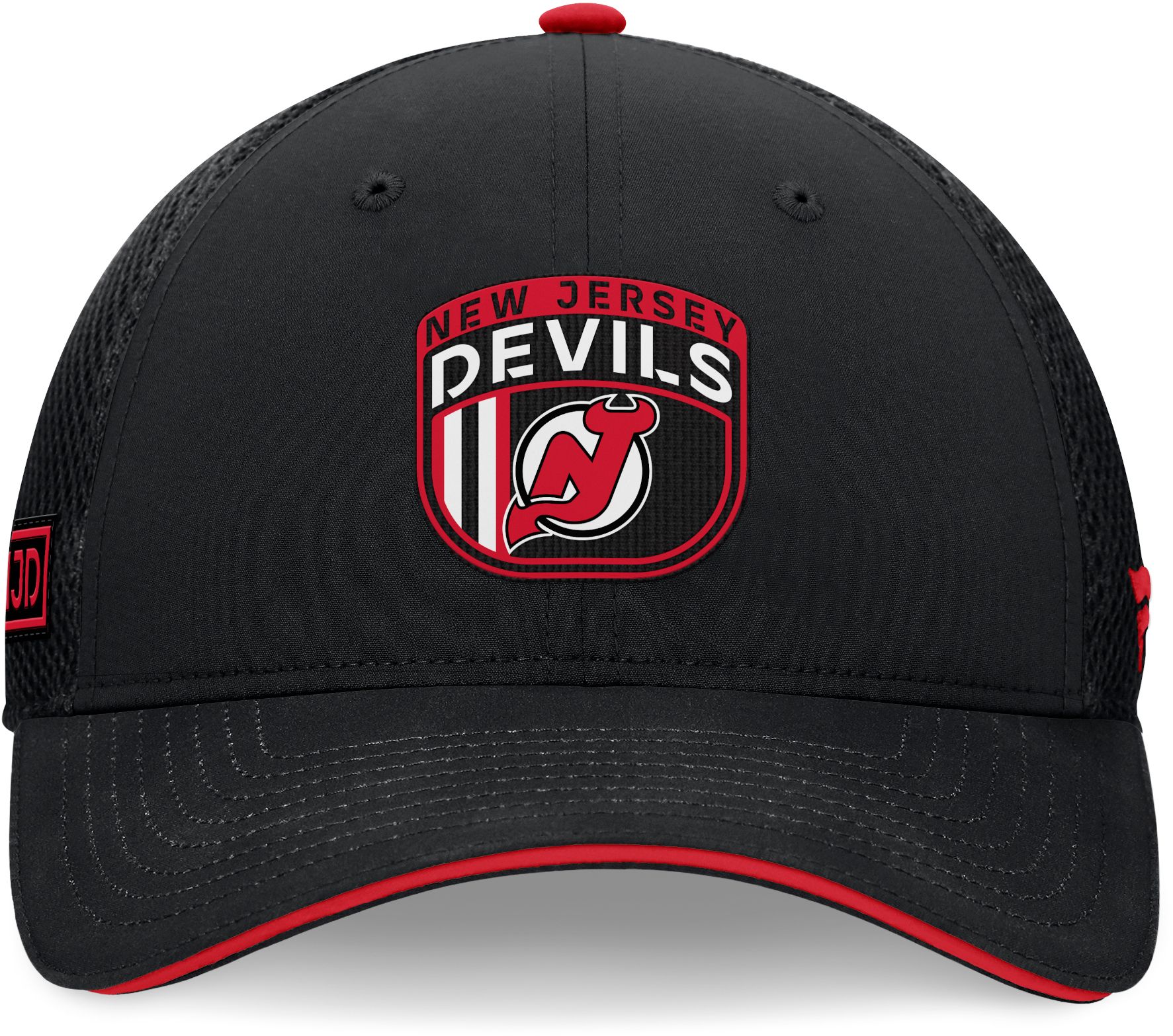 NHL Adult New Jersey Devils 2024-2025 Draft Black Trucker Hat product image
