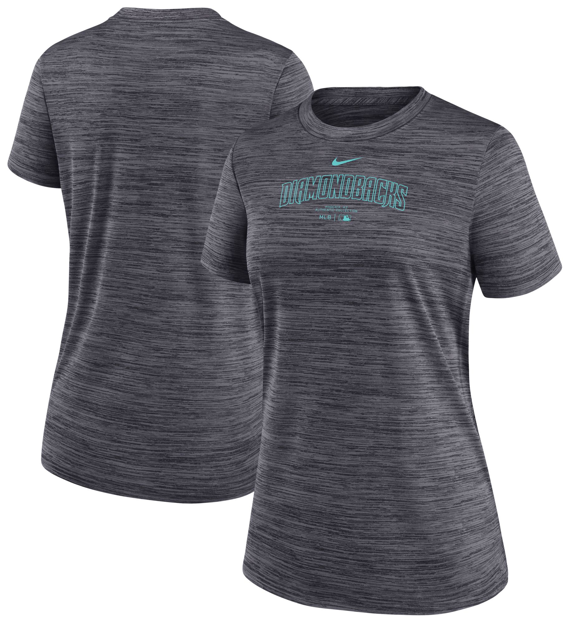 Nike Women's Arizona Diamondbacks Teal Authentic Collection Velocity T-Shirt product image
