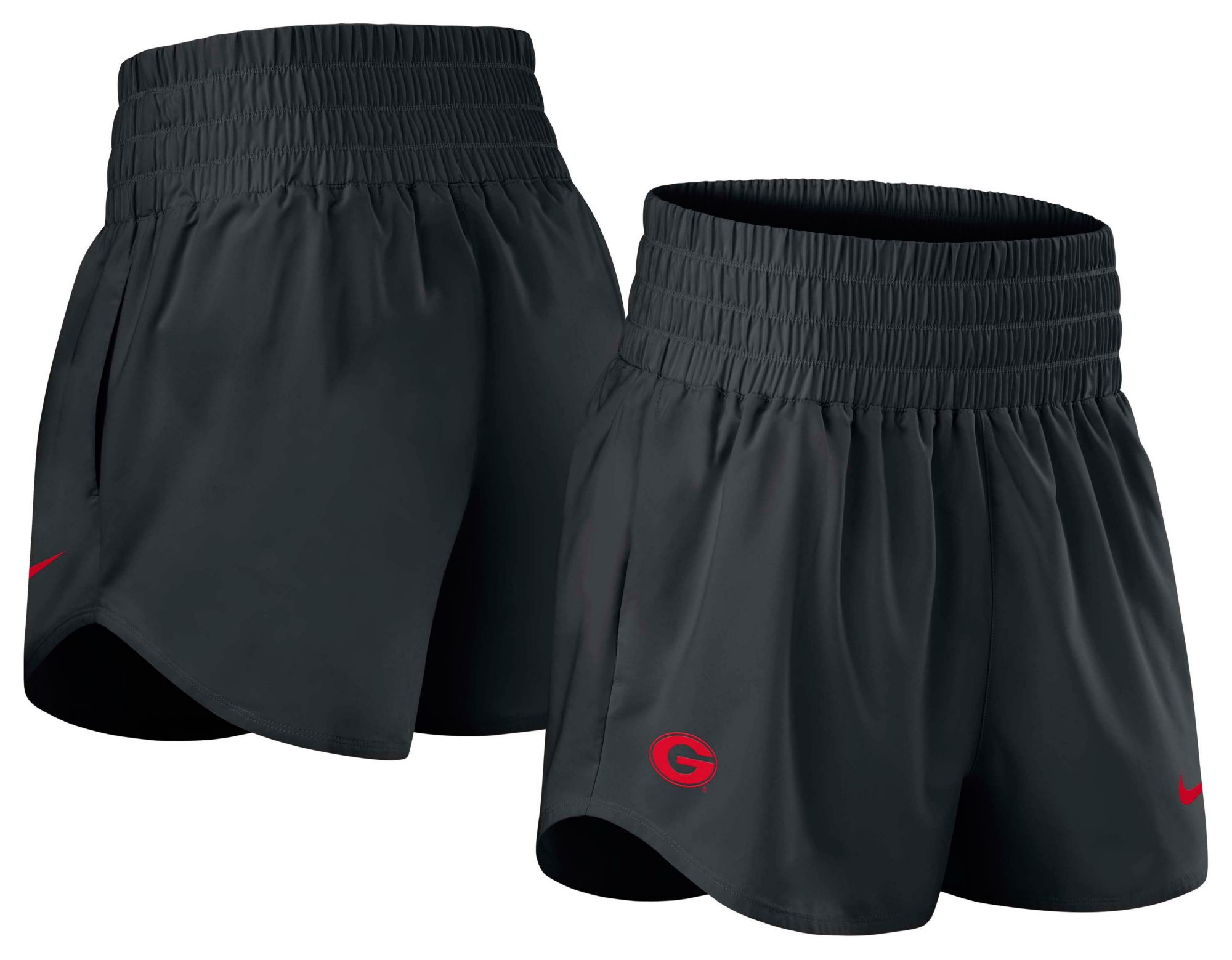 Nike Women's Georgia Bulldogs Black Dri-FIT One Shorts product image