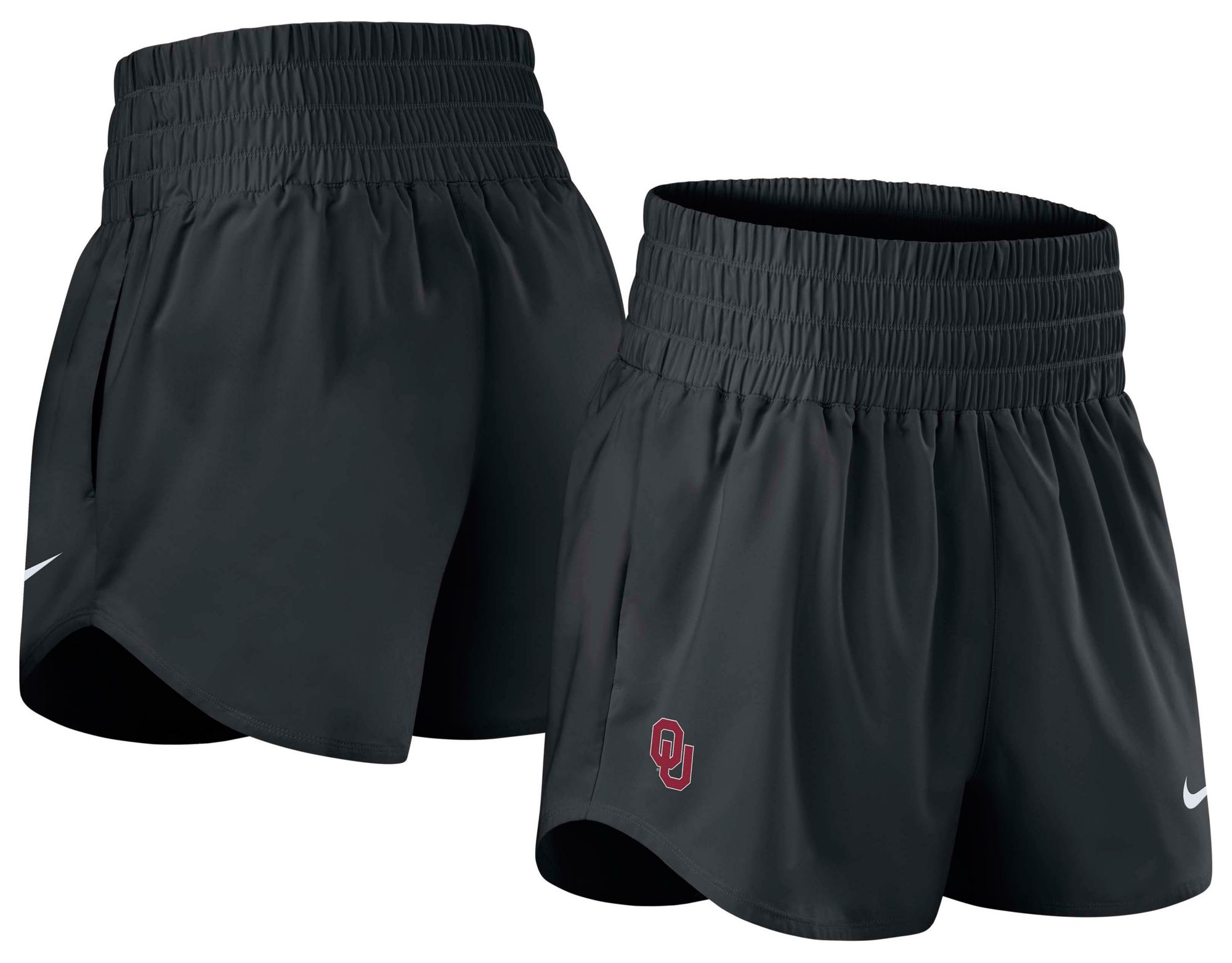 Nike Women's Oklahoma Sooners Black Dri-FIT One Shorts product image