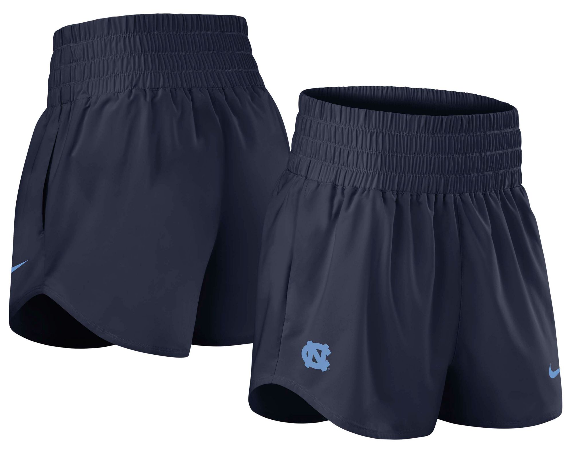 Nike Women's North Carolina Tar Heels College Navy Dri-FIT One Shorts product image