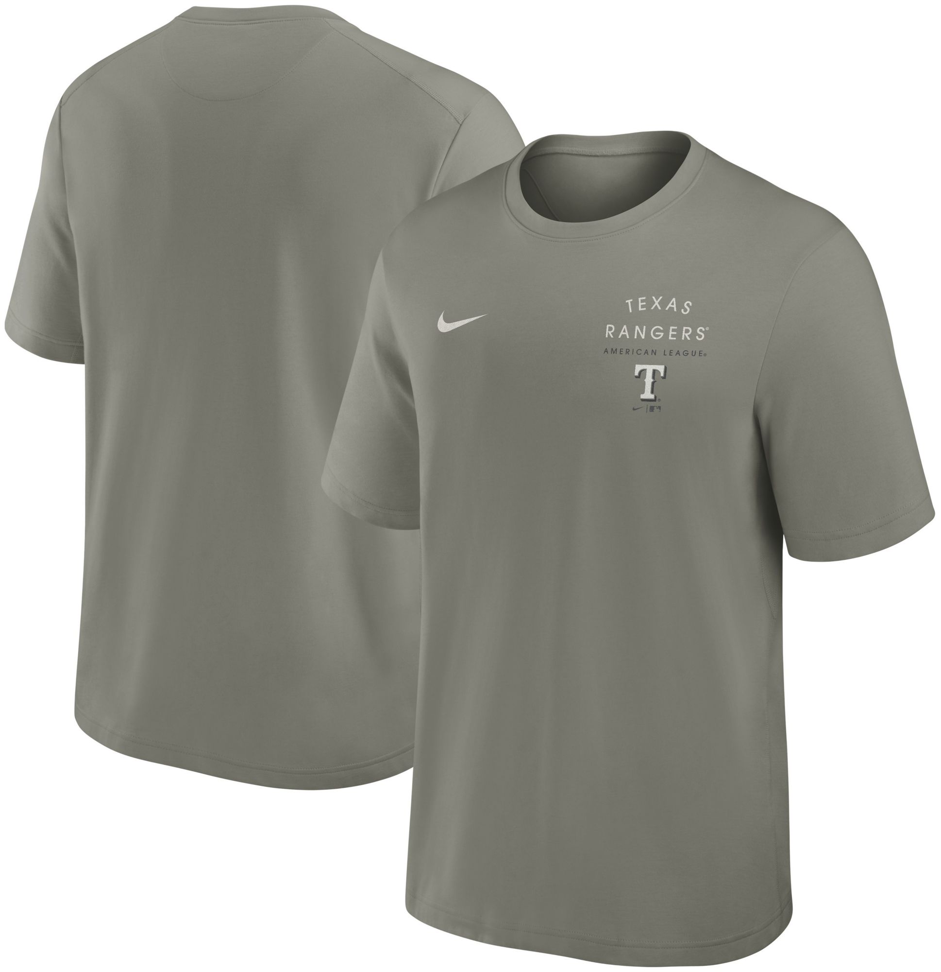 Nike Men's Texas Rangers Gray Primary Statement T-Shirt product image