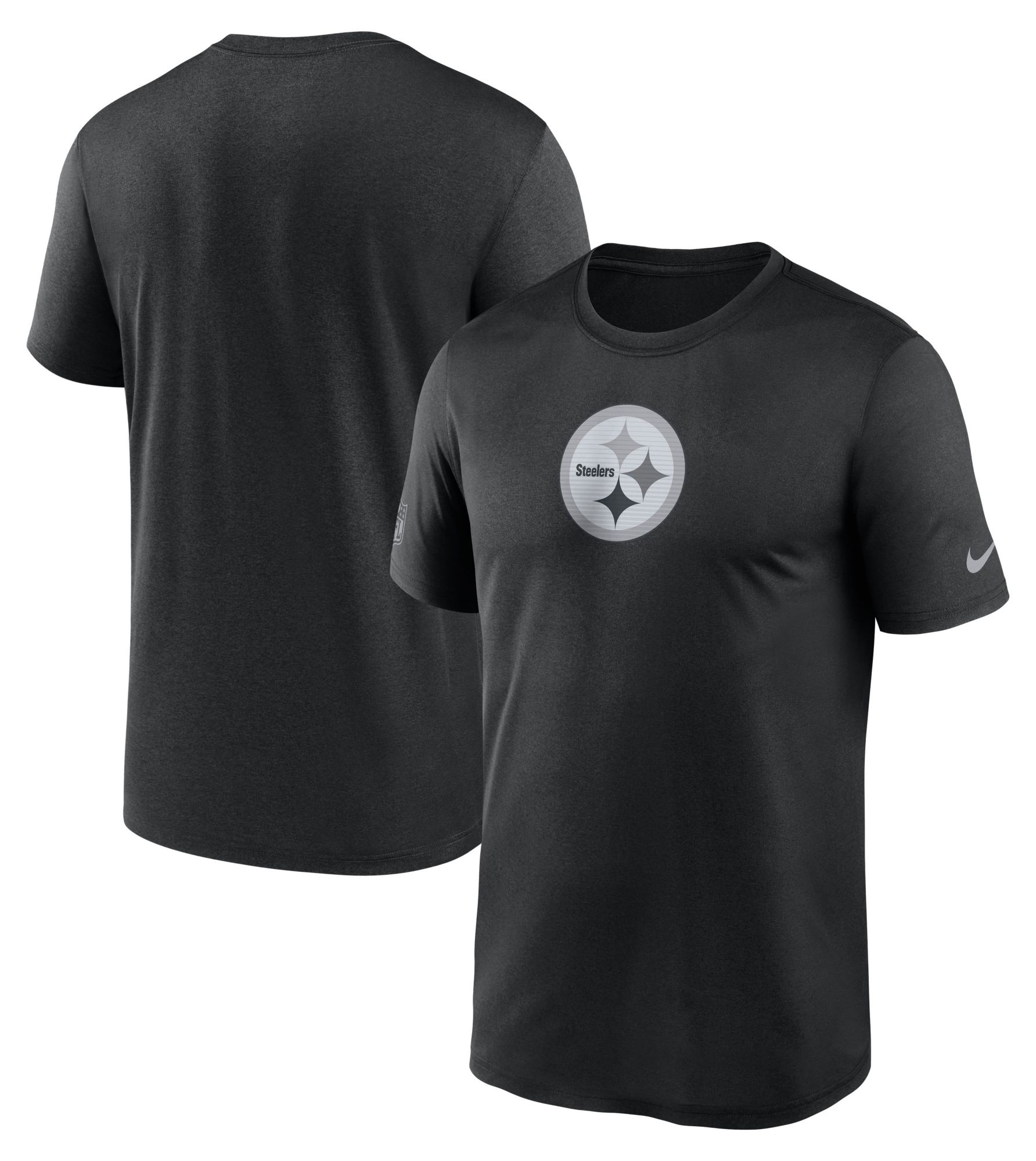 Nike Men's Pittsburgh Steelers Black Sideline Legend T-Shirt product image