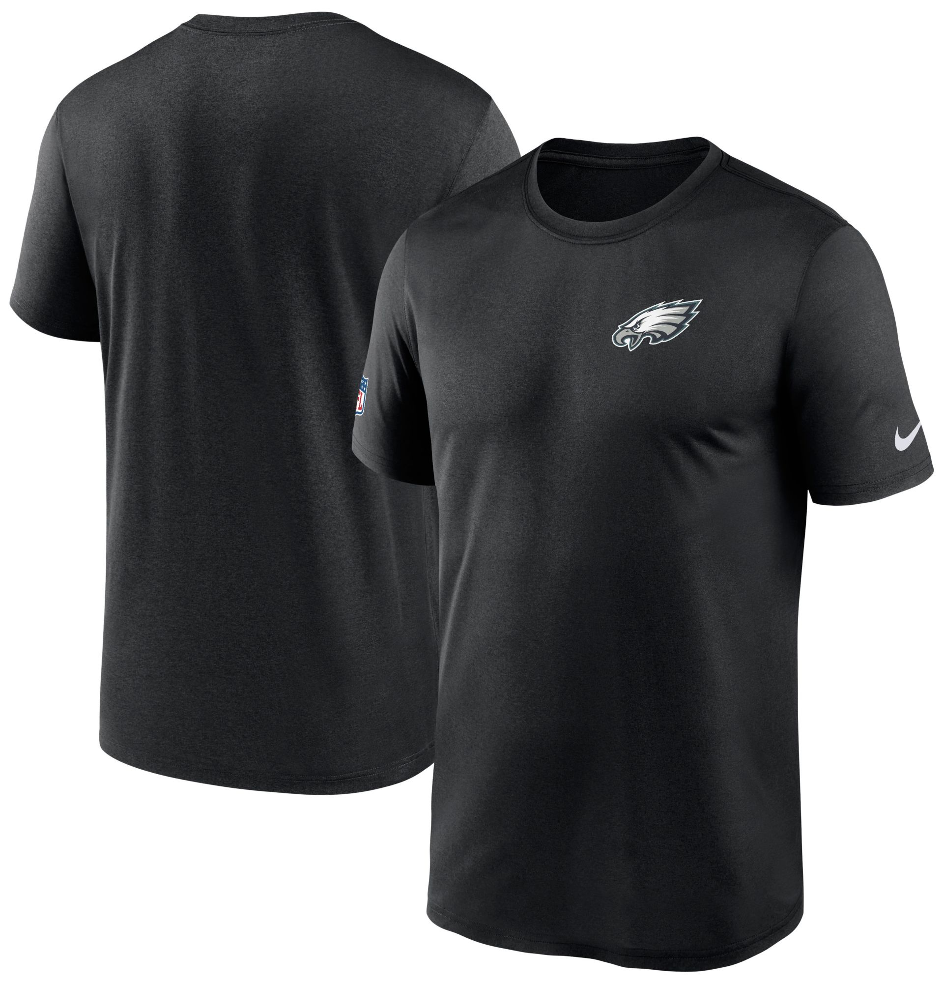 Nike Men's Philadelphia Eagles Black Legend Logo T-Shirt product image