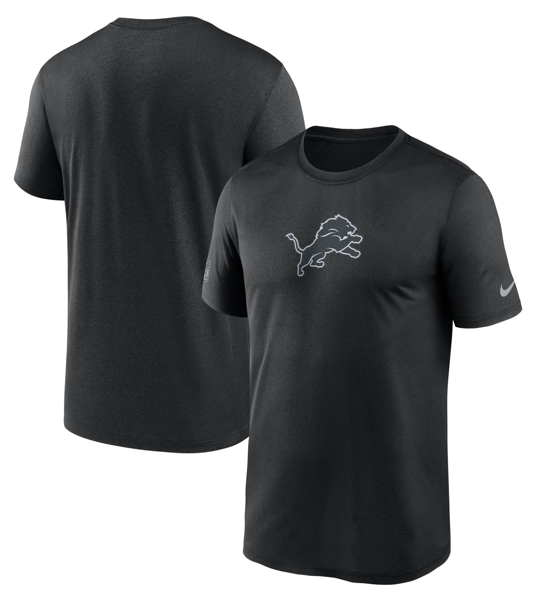 Nike Men's Detroit Lions Black Sideline Legend T-Shirt product image
