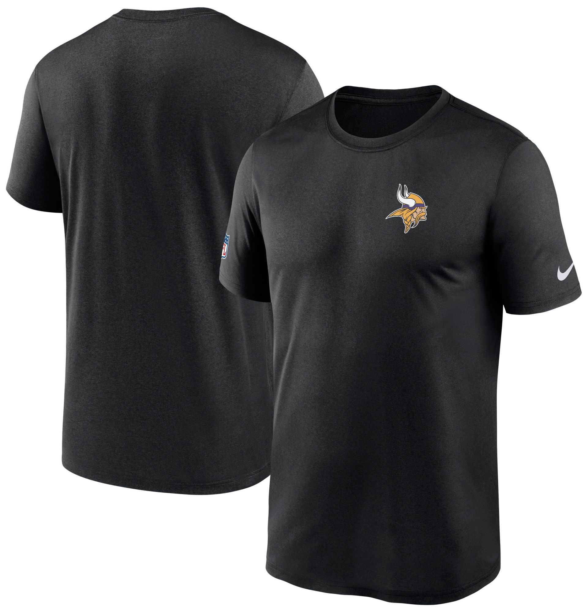 Nike Men's Minnesota Vikings Black Legend Logo T-Shirt product image