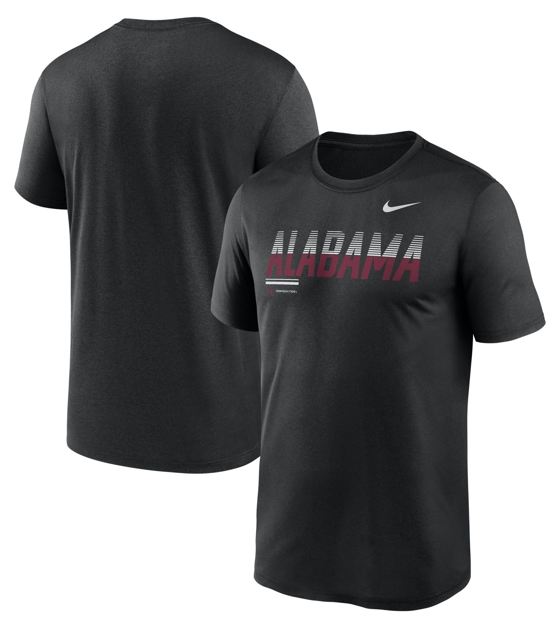 Nike Men's Alabama Crimson Tide Black Dri-Fit Legend Gradient T-Shirt product image