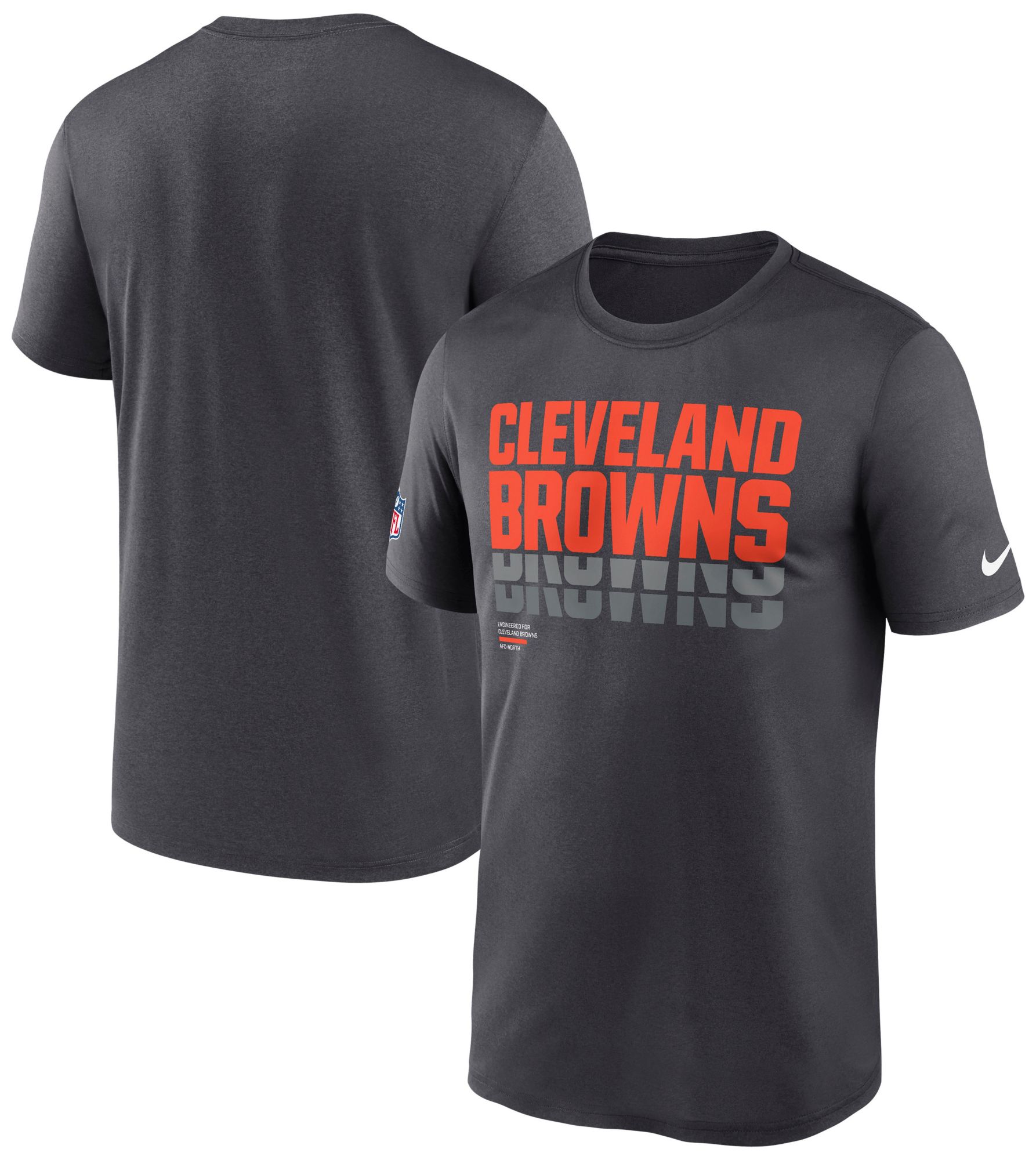 Nike Men's Cleveland Browns Anthracite Legend Repeat T-Shirt product image