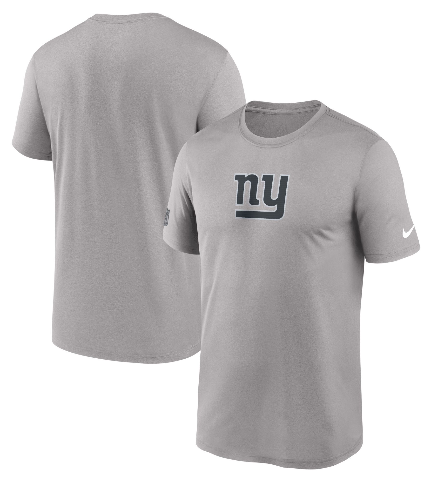 Nike Men's New York Giants Pewter Grey Sideline Legend T-Shirt product image
