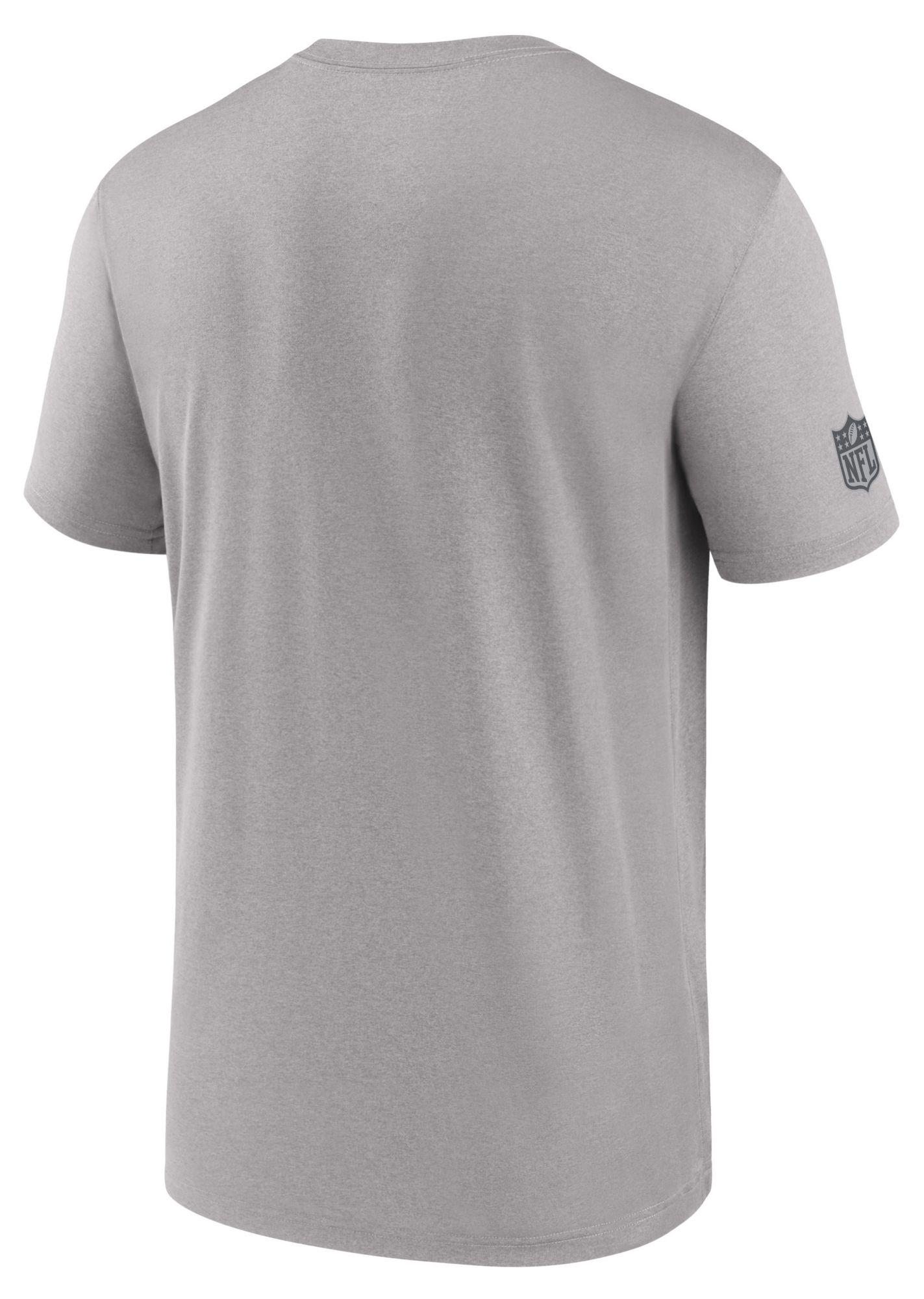 Nike Men's Miami Dolphins Pewter Grey Sideline Legend T-Shirt product image