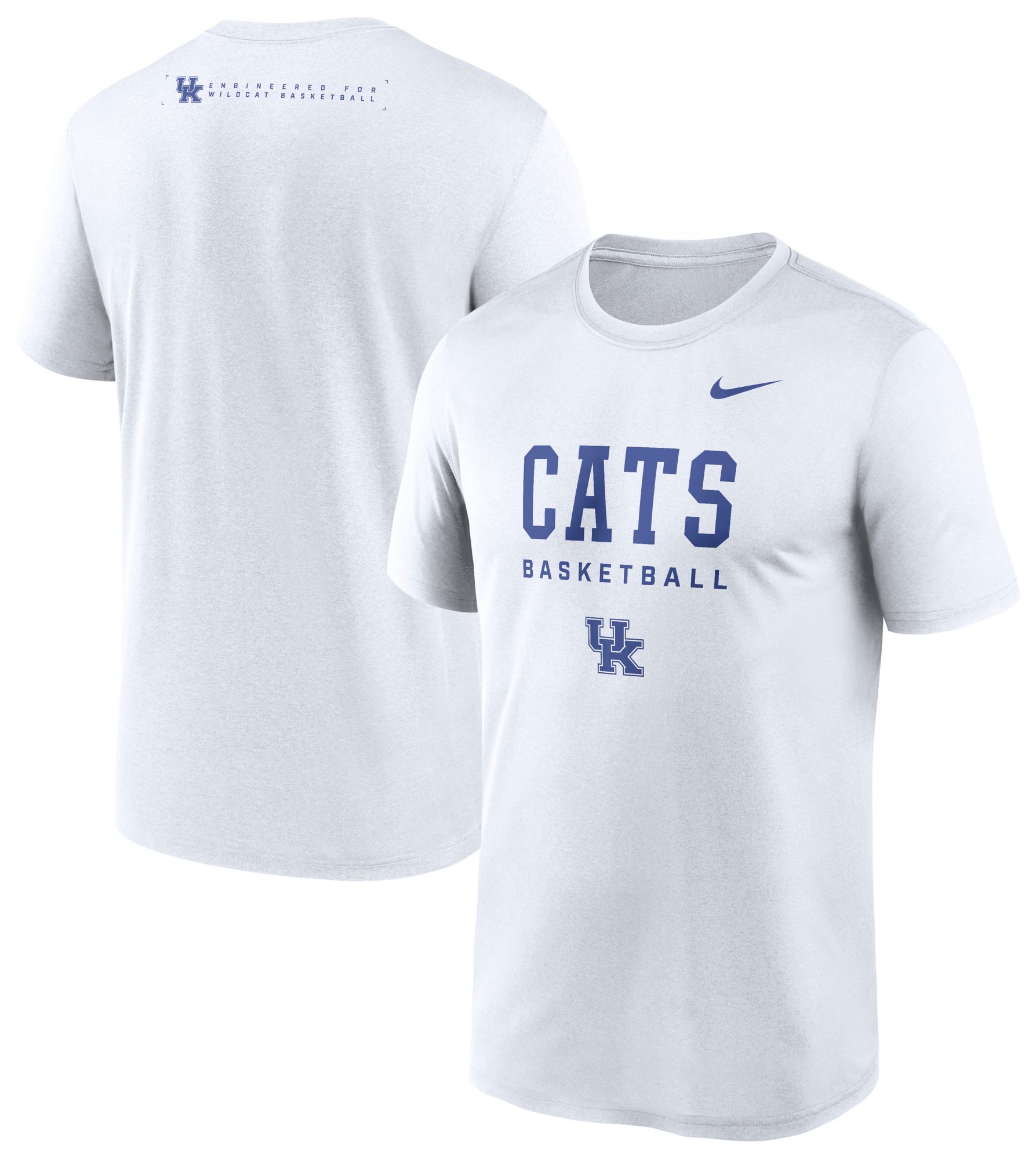 Nike Men's Kentucky Wildcats White Legend Basketball T-Shirt product image