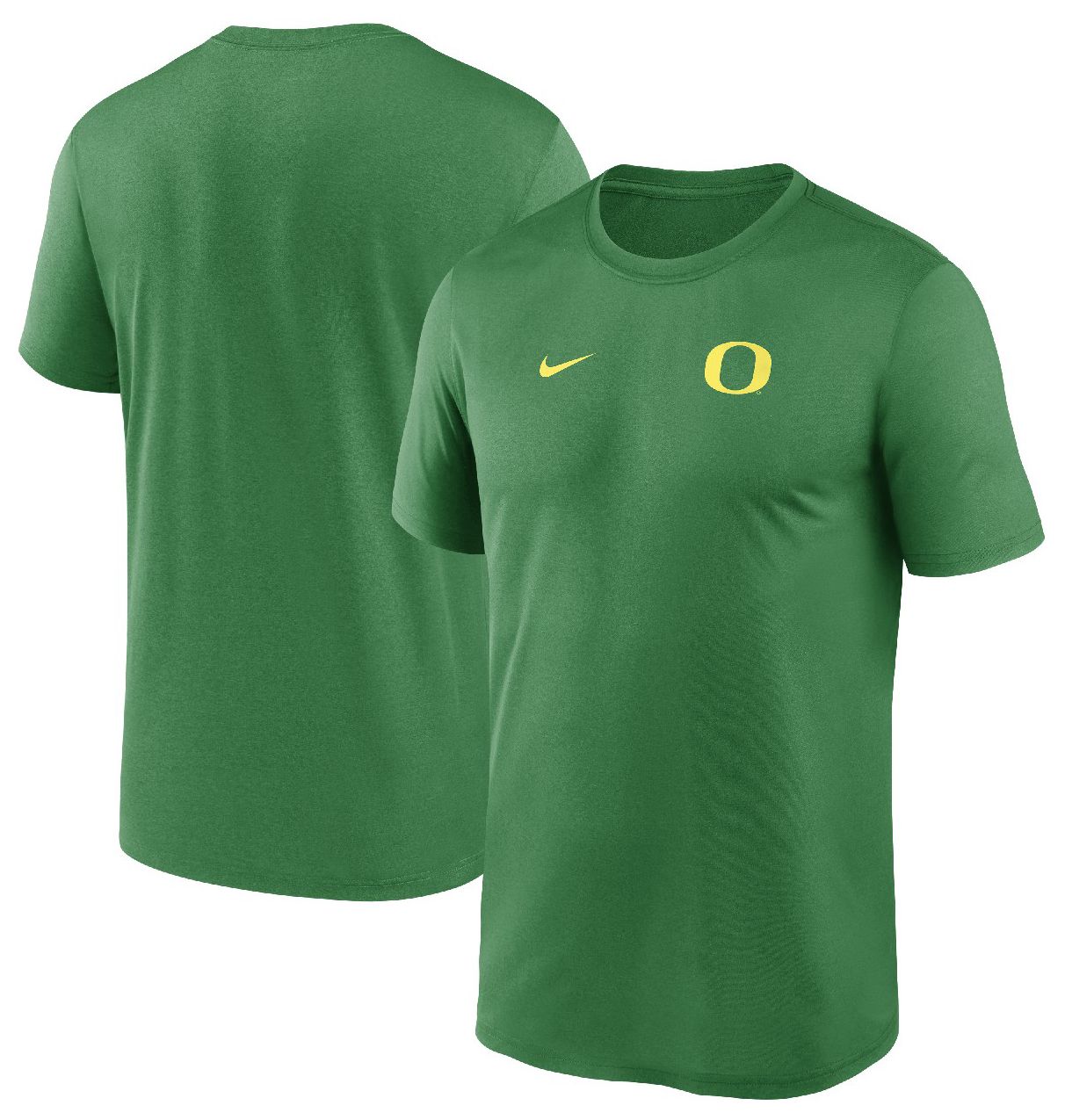 Nike Men's Oregon Ducks Legend Logo Green T-Shirt product image