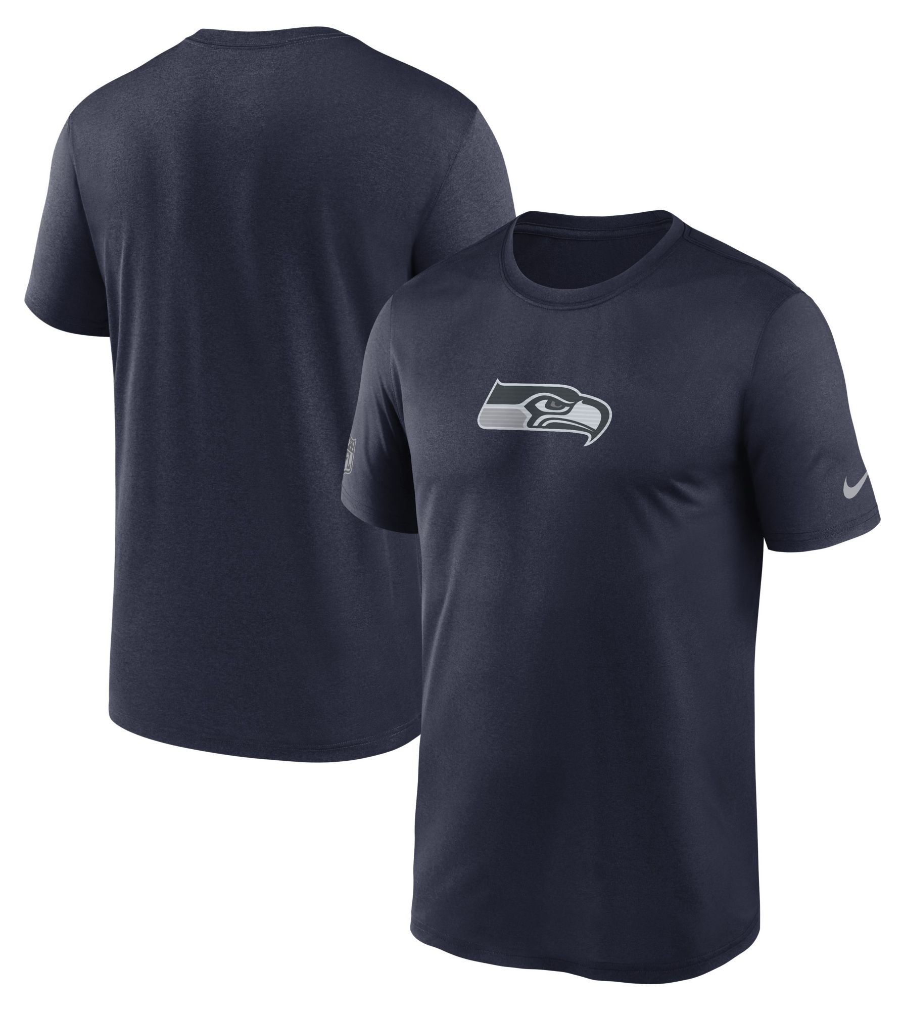 Nike Men's Seattle Seahawks Navy Sideline Legend T-Shirt product image