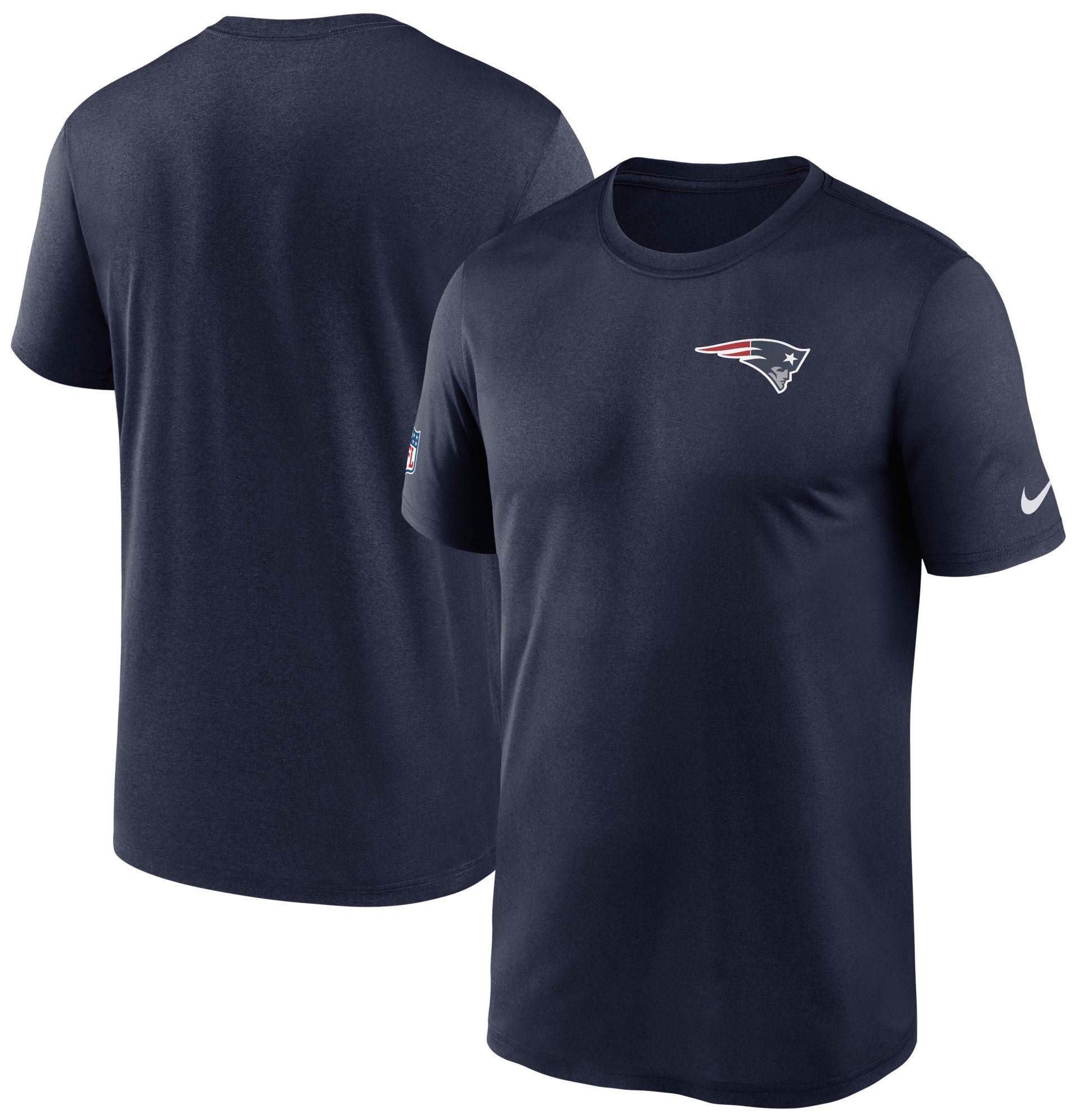 Nike Men's New England Patriots College Navy Legend Logo T-Shirt product image
