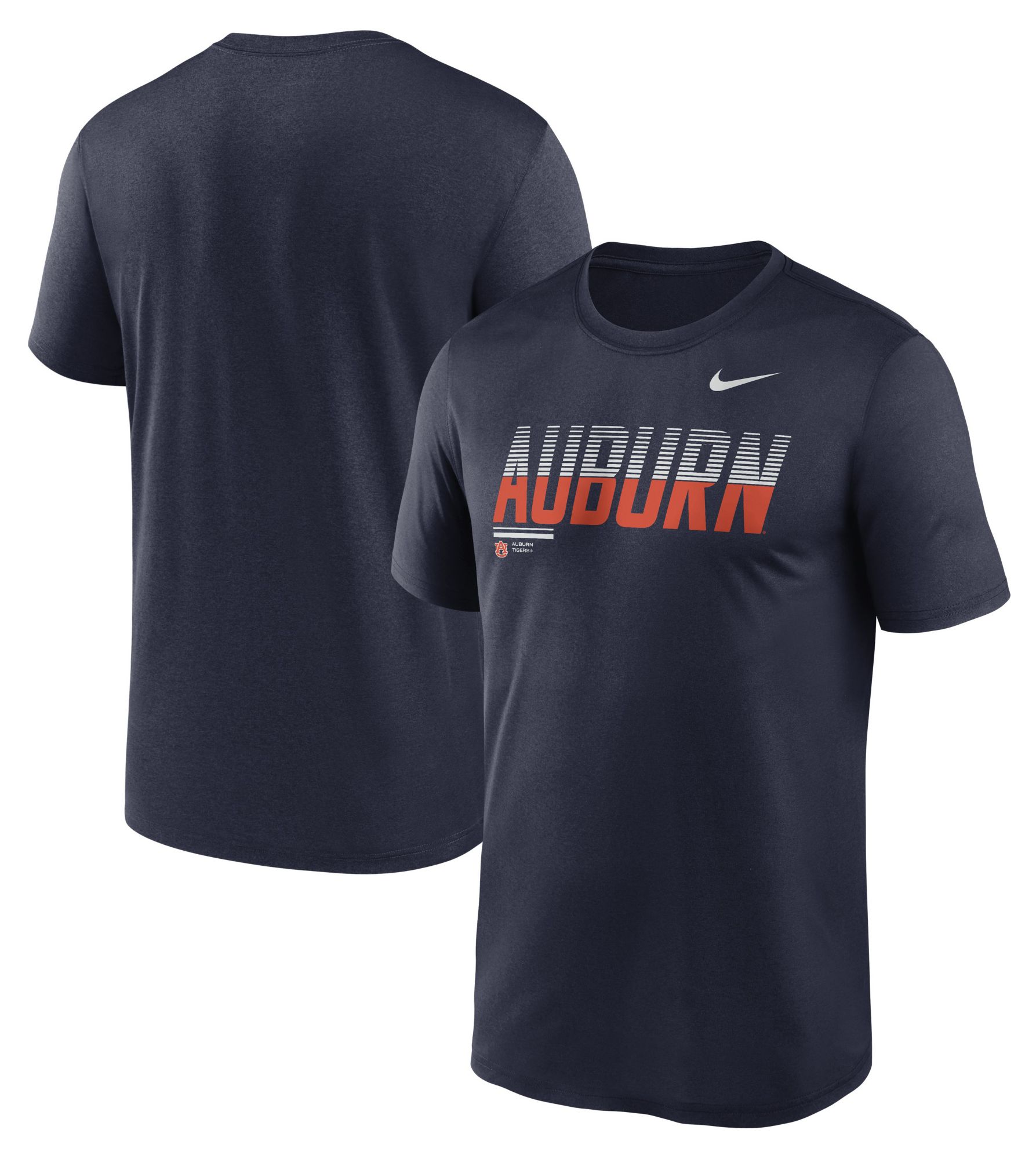 Nike Men's Auburn Tigers College Navy Dri-Fit Legend Gradient T-Shirt product image