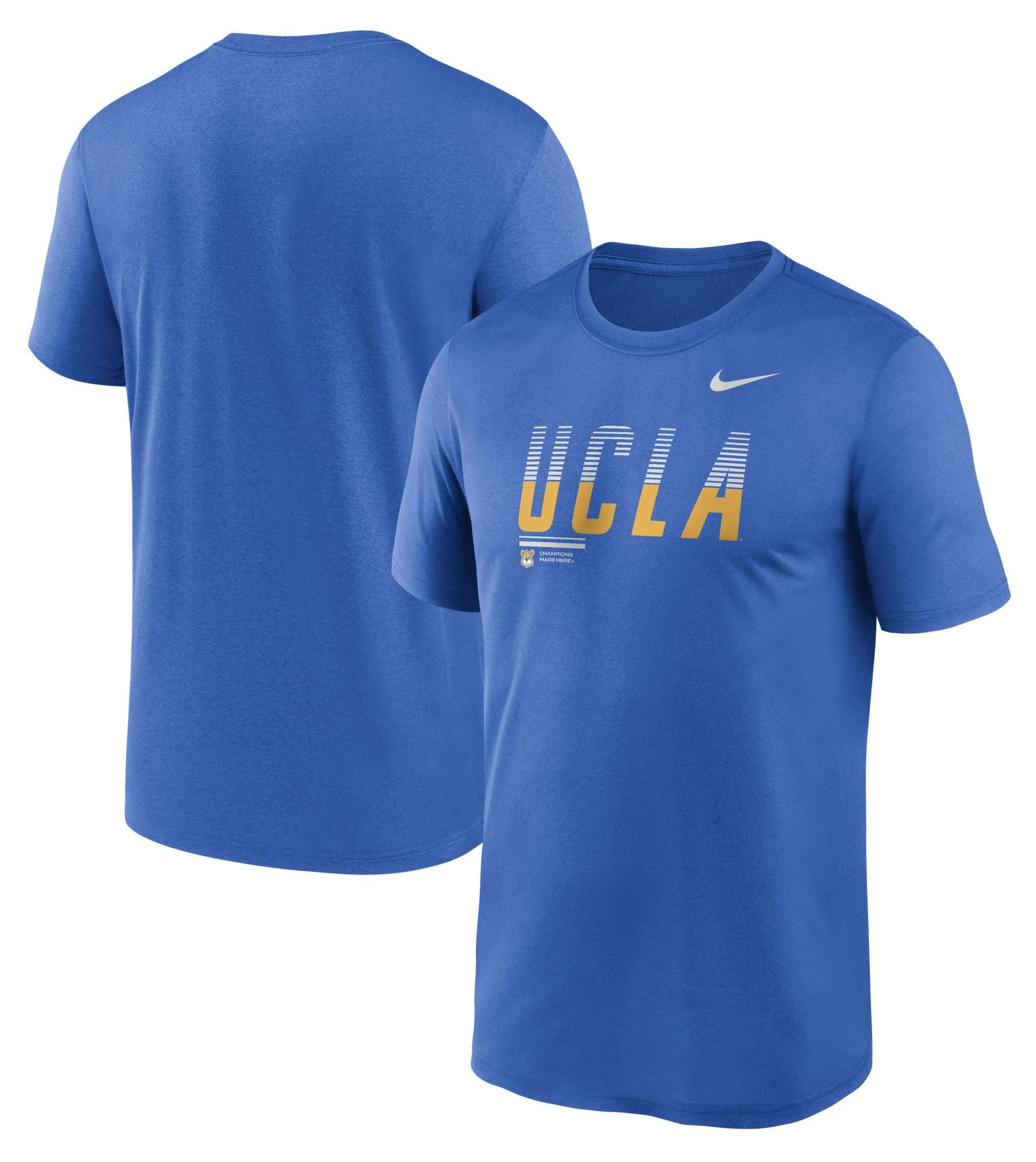 Nike Men's UCLA Bruins Signal Blue Dri-Fit Legend Gradient T-Shirt product image