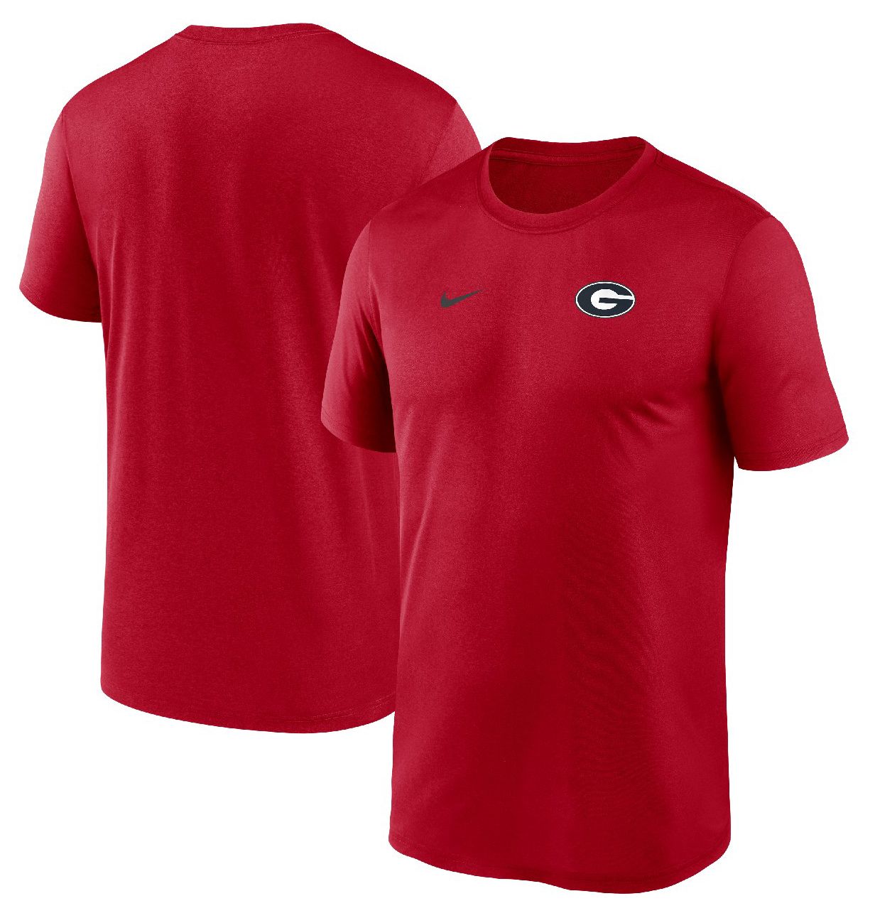 Nike Men's Georgia Bulldogs Legend Logo Red T-Shirt product image