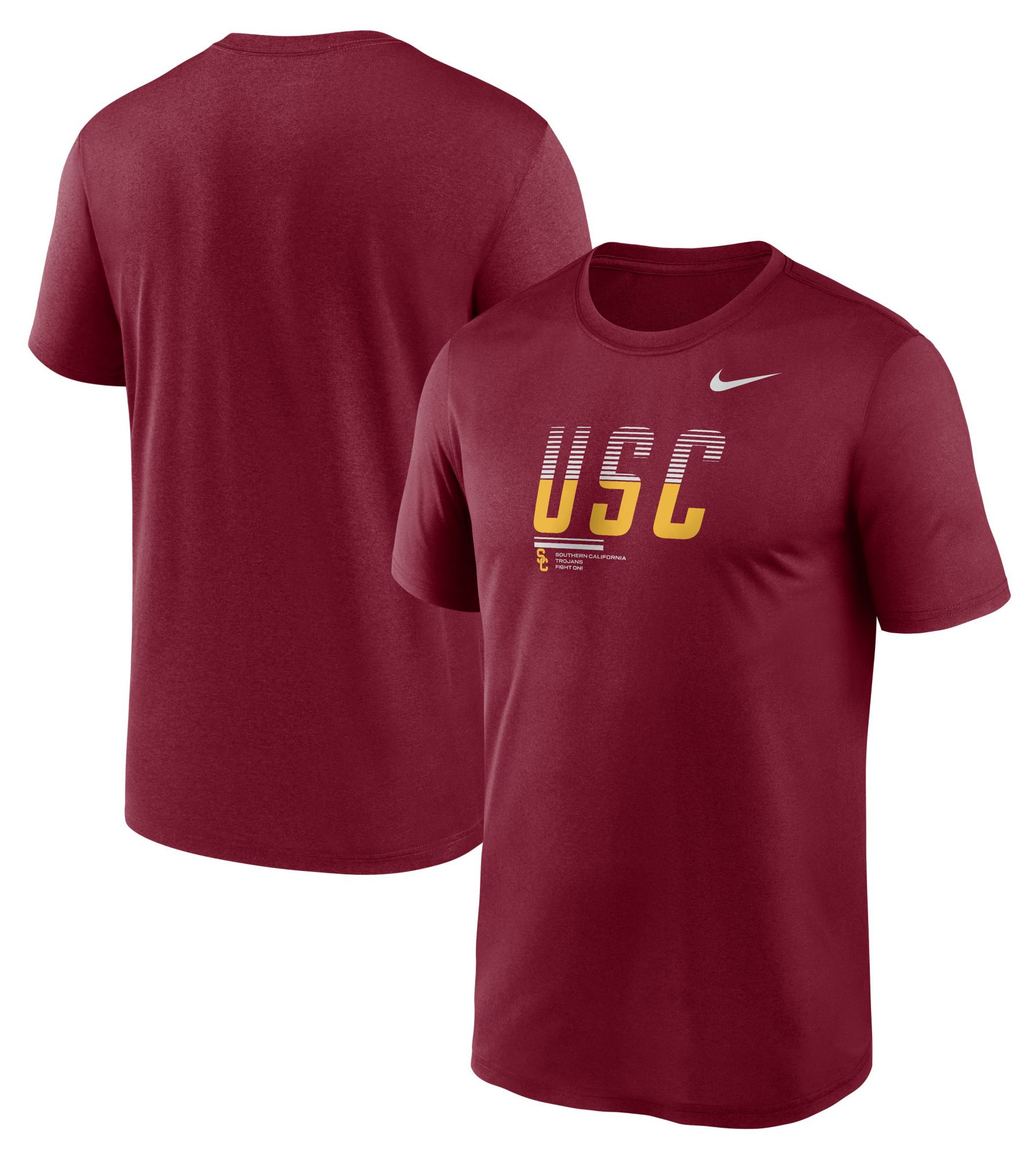 Nike Men's USC Trojans Team Crimson Dri-Fit Legend Gradient T-Shirt product image