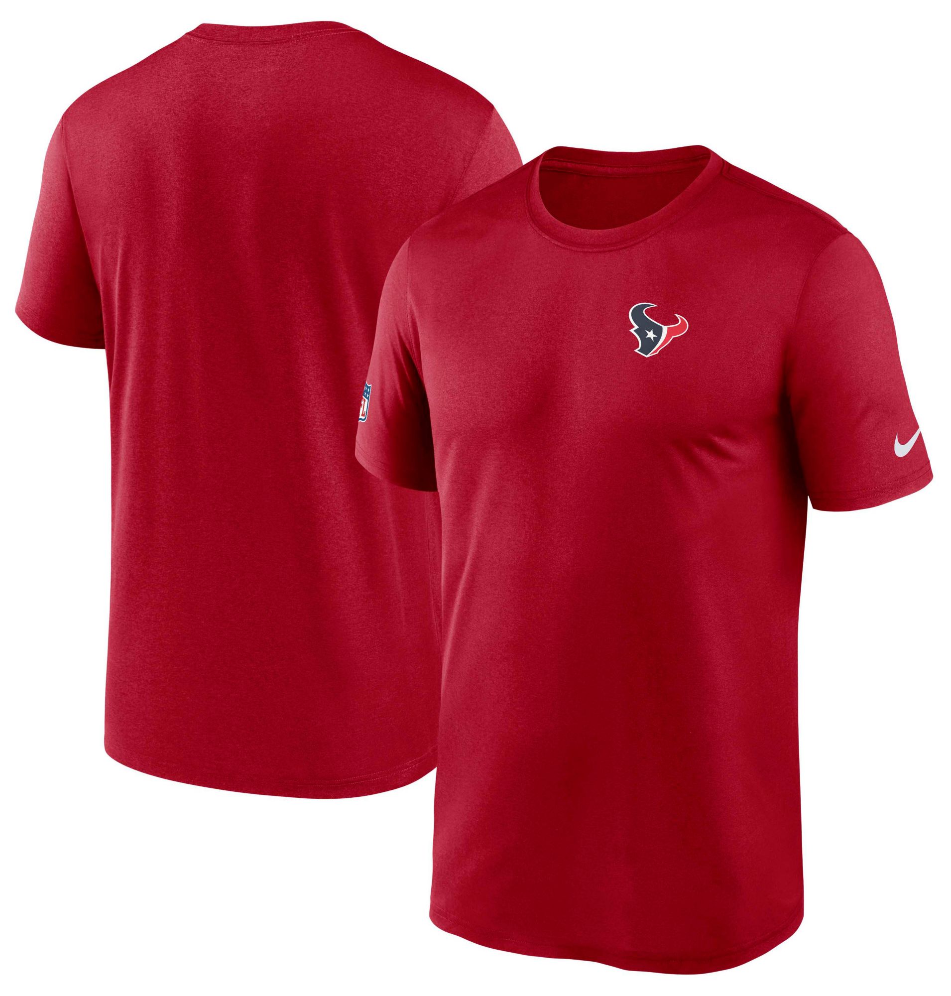 Nike Men's Houston Texans Gym Red Legend Logo T-Shirt product image