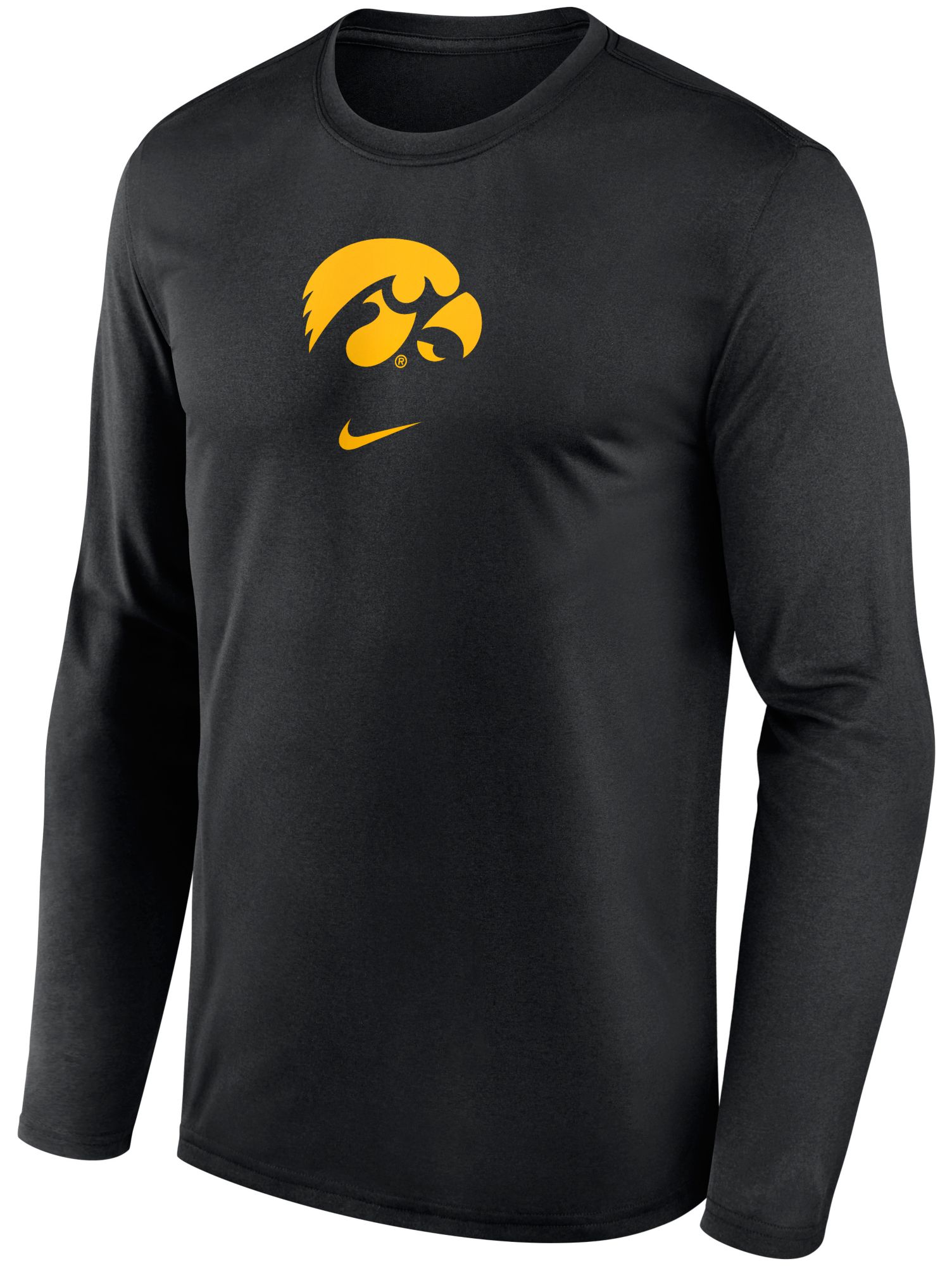 Nike Men's Iowa Hawkeyes Black Dri-FIT Shooter Long Sleeve T-Shirt product image