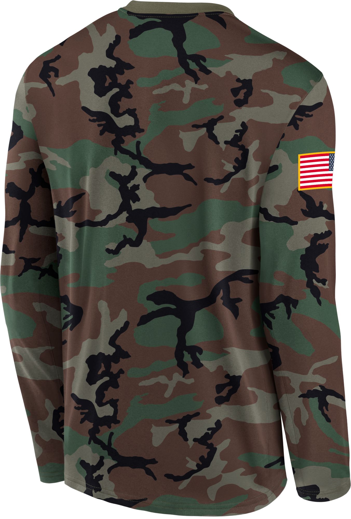Nike Men's Iowa Hawkeyes Medium Olive 2025 Military Appreciation Long Sleeve Shirt product image