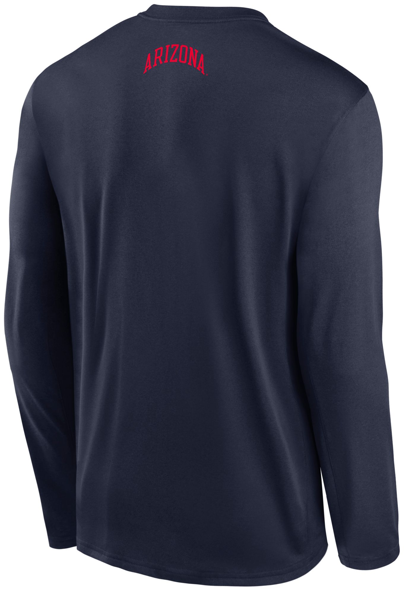 Nike Men's Arizona Wildcats Navy Dri-FIT Shooter Long Sleeve T-Shirt product image
