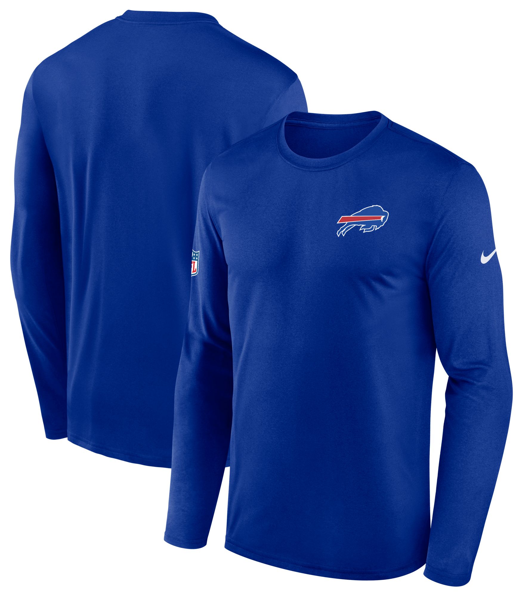 Nike Men's Buffalo Bills Royal Small Logo Legend Long Sleeve Shirt product image
