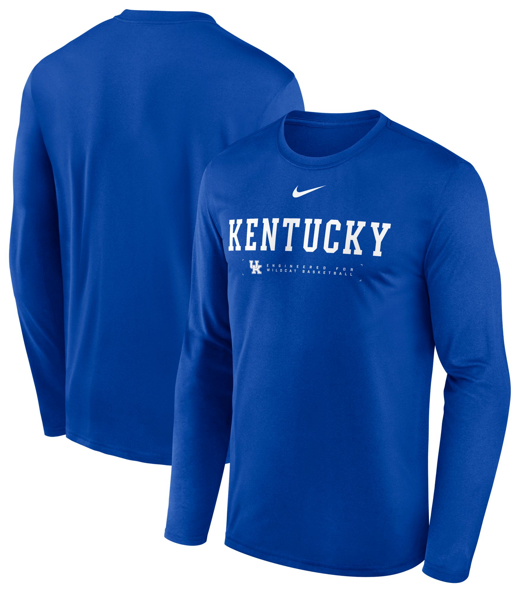 Nike Men's Kentucky Wildcats Game Royal Dri-FIT Shoot Long Sleeve T-Shirt product image