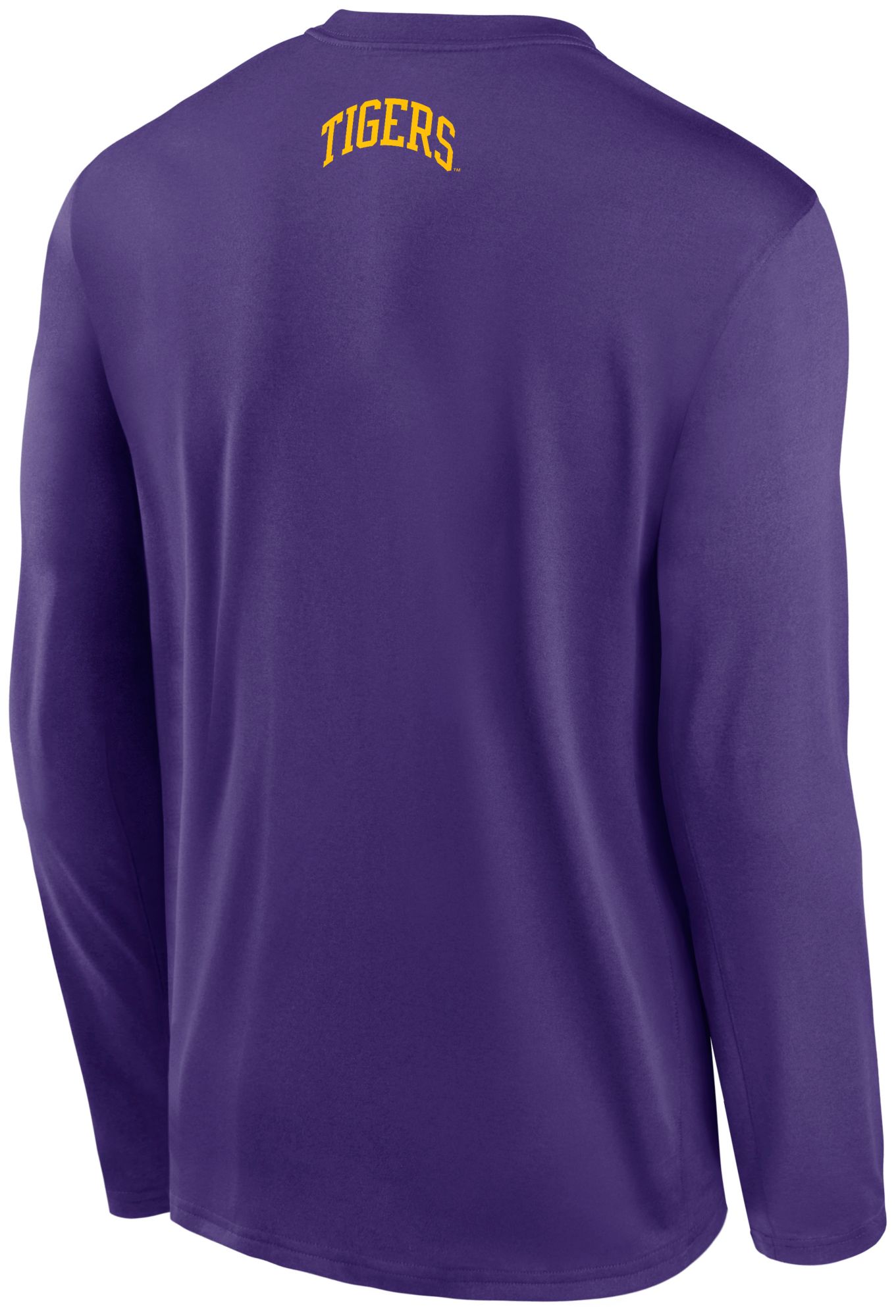 Nike Men's LSU Tigers Purple Dri-FIT Shooter Long Sleeve T-Shirt product image