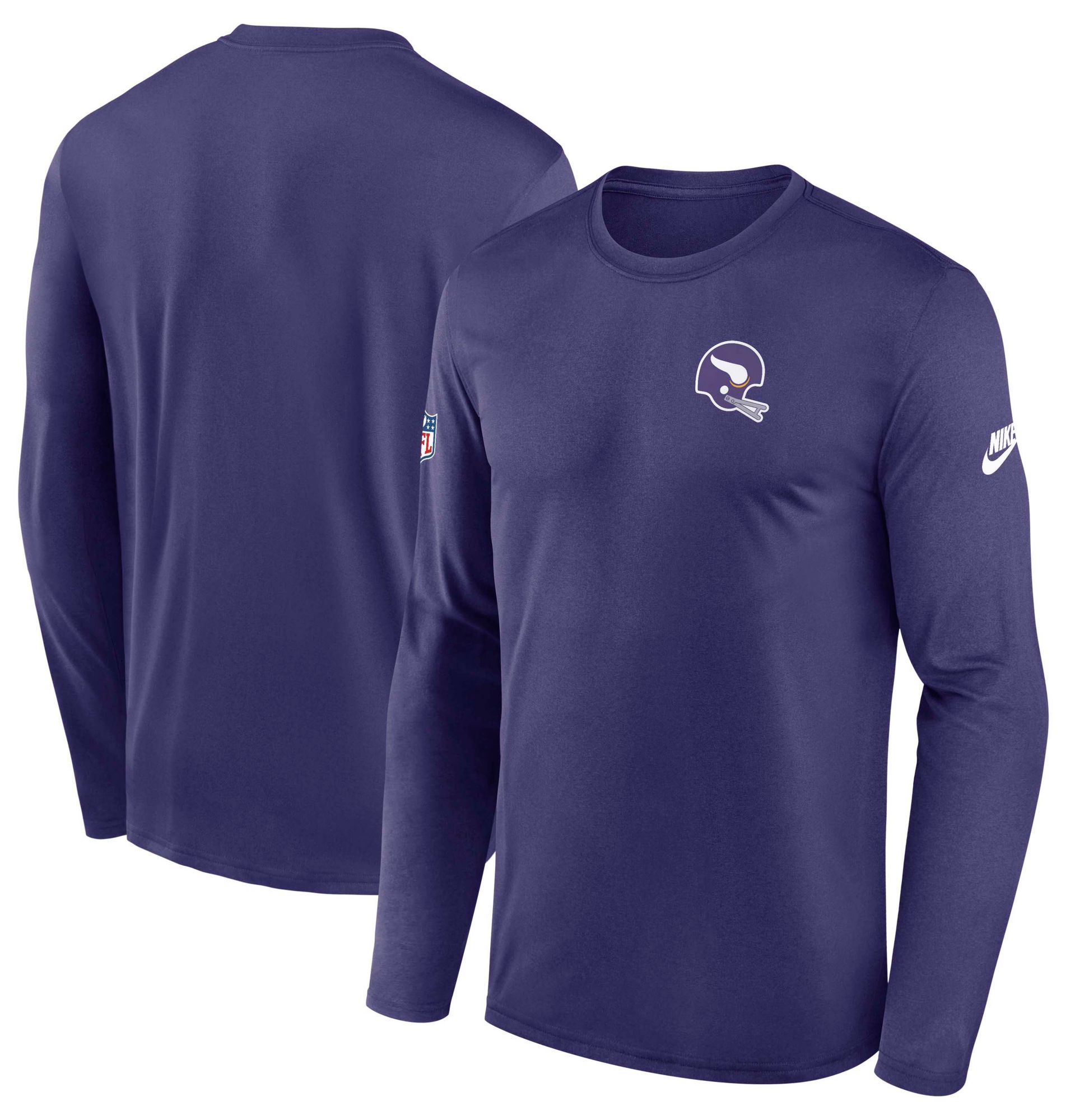 Nike Men's Minnesota Vikings New Orchid Legend Alt Logo Long Sleeve T-Shirt product image