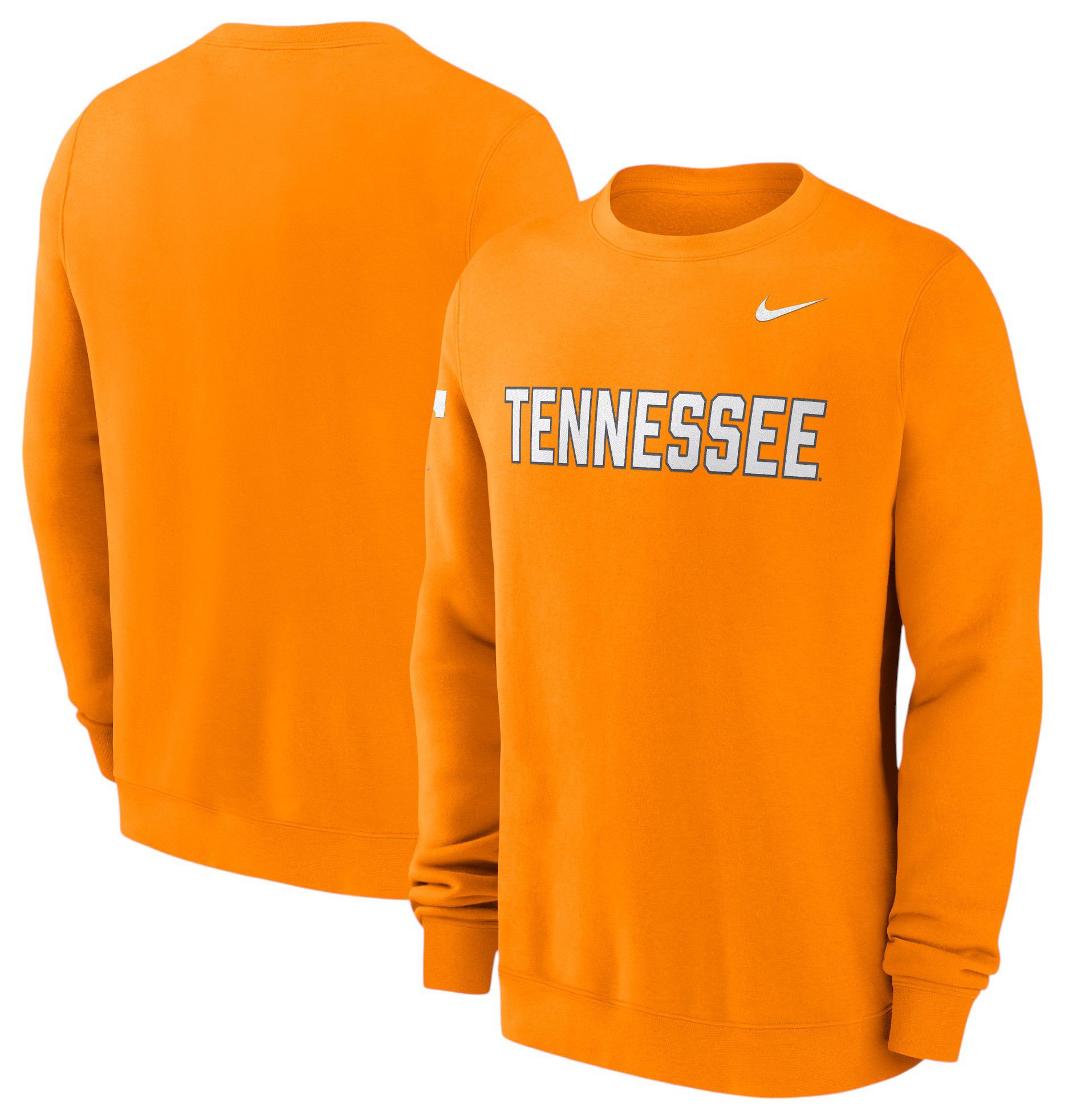Nike Men's Tennessee Volunteers Bright Ceramic Club Fleece Crew Pullover Sweatshirt product image
