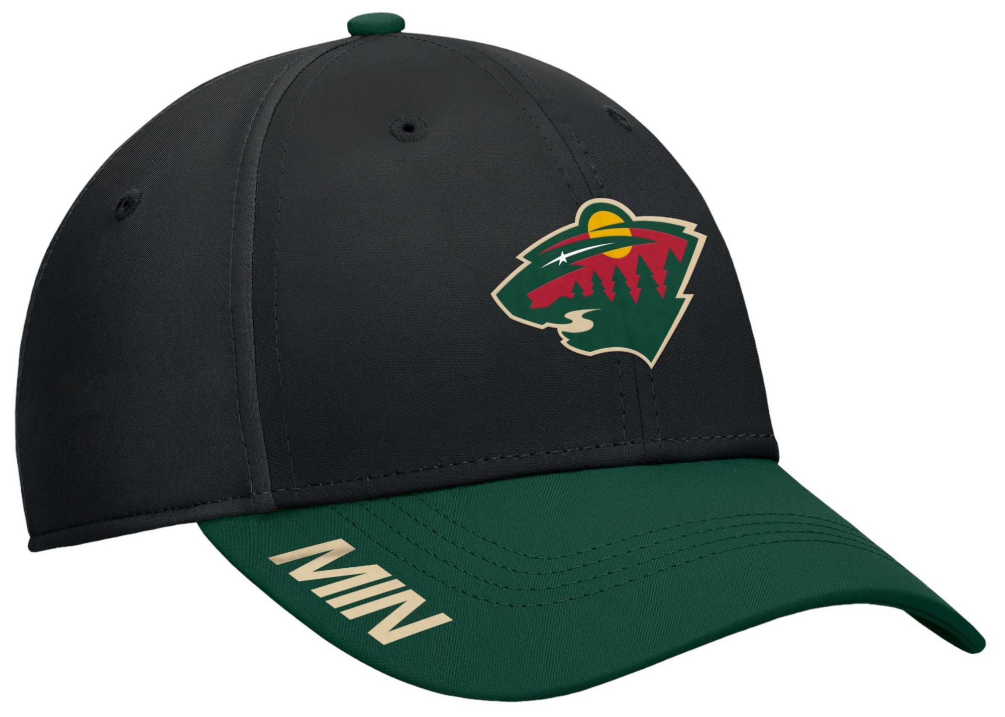 NHL Adult Minnesota Wild 2024 Authentic Pro Pro 2-Tone Flex Hat product image