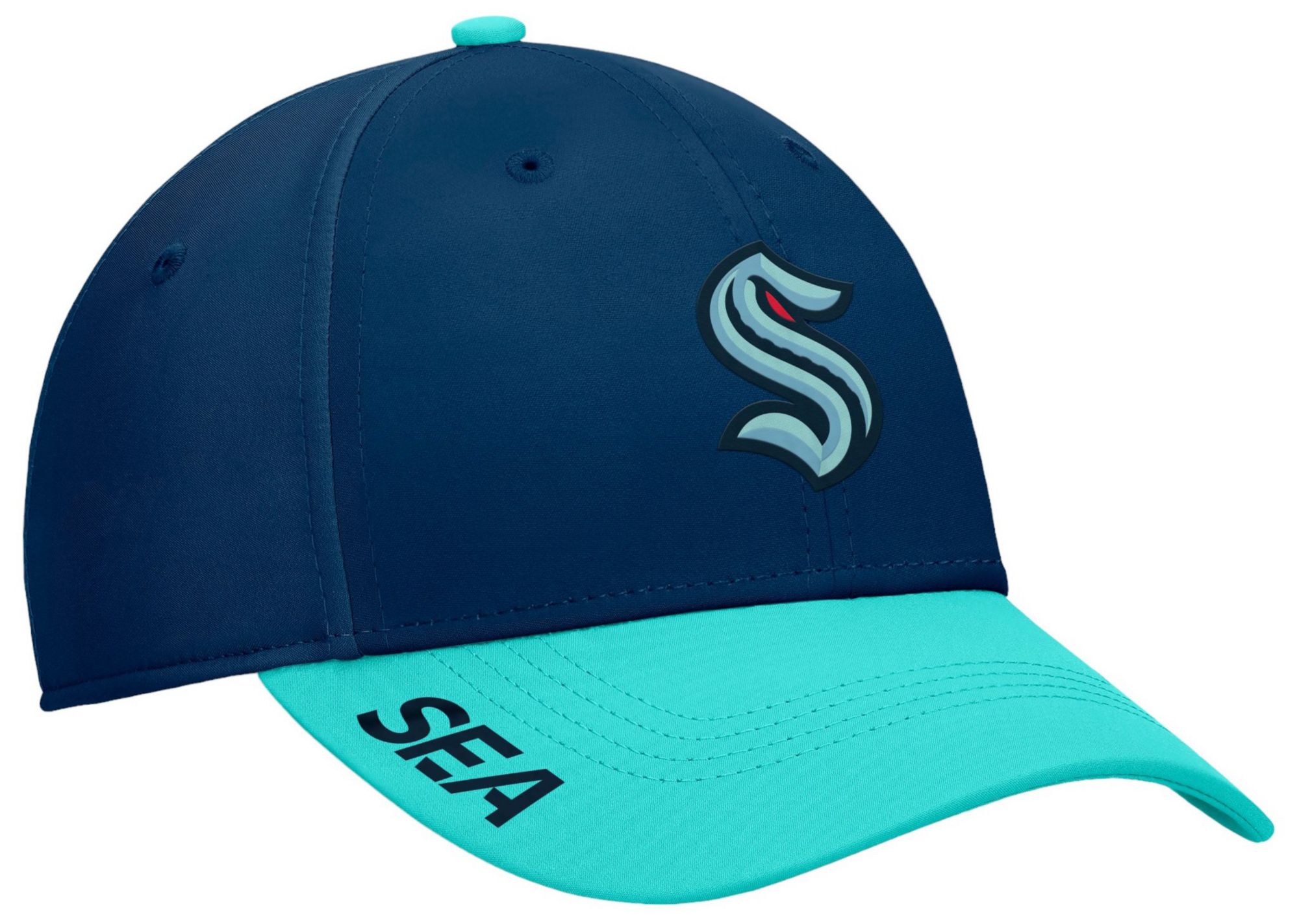 NHL Adult Seattle Kraken 2024 Authentic Pro Pro 2-Tone Flex Hat product image