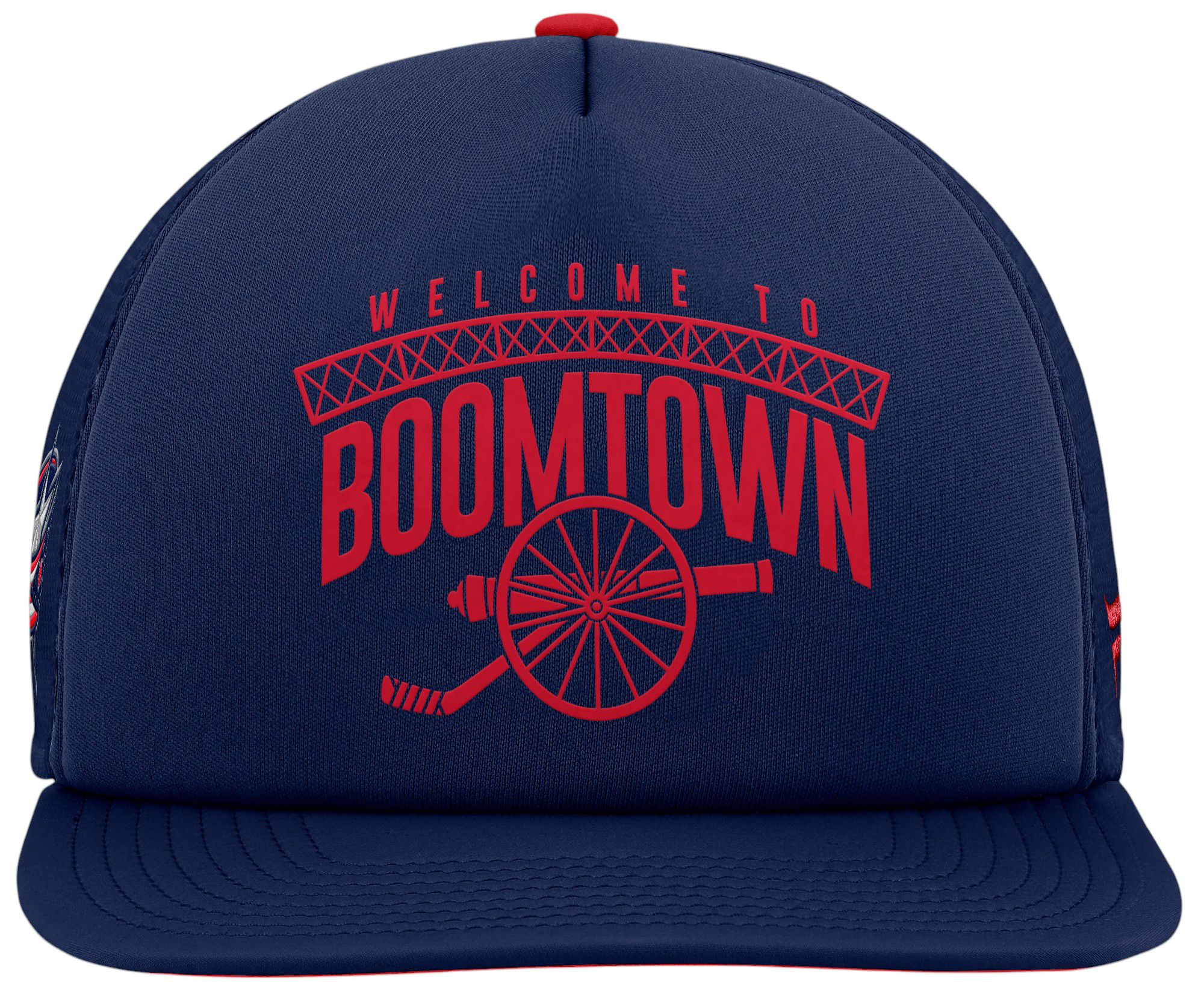 NHL Adult Columbus Blue Jackets 2024 Authentic Pro Local Snapback Hat product image