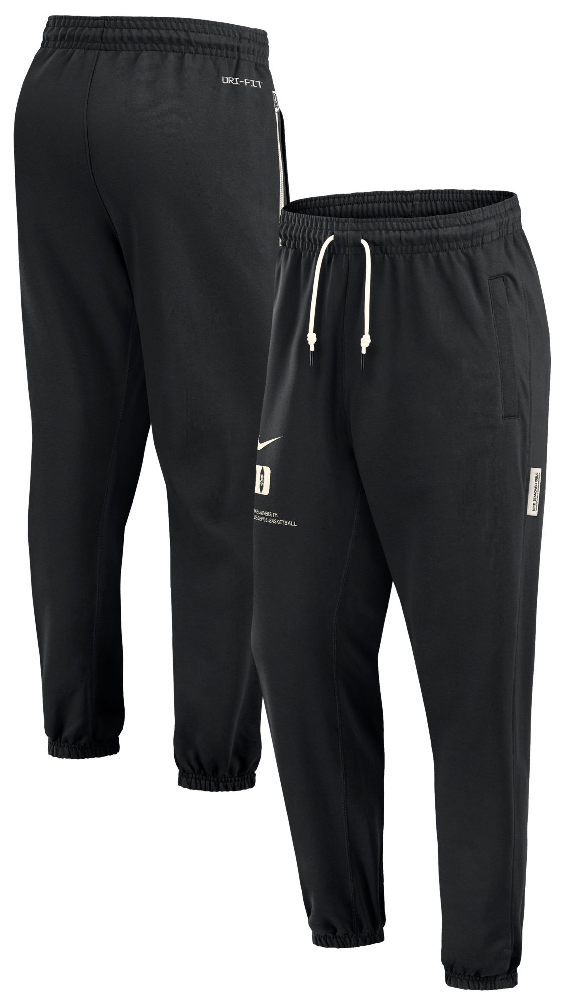 Nike Men's Duke Blue Devils Black Travel Pants product image