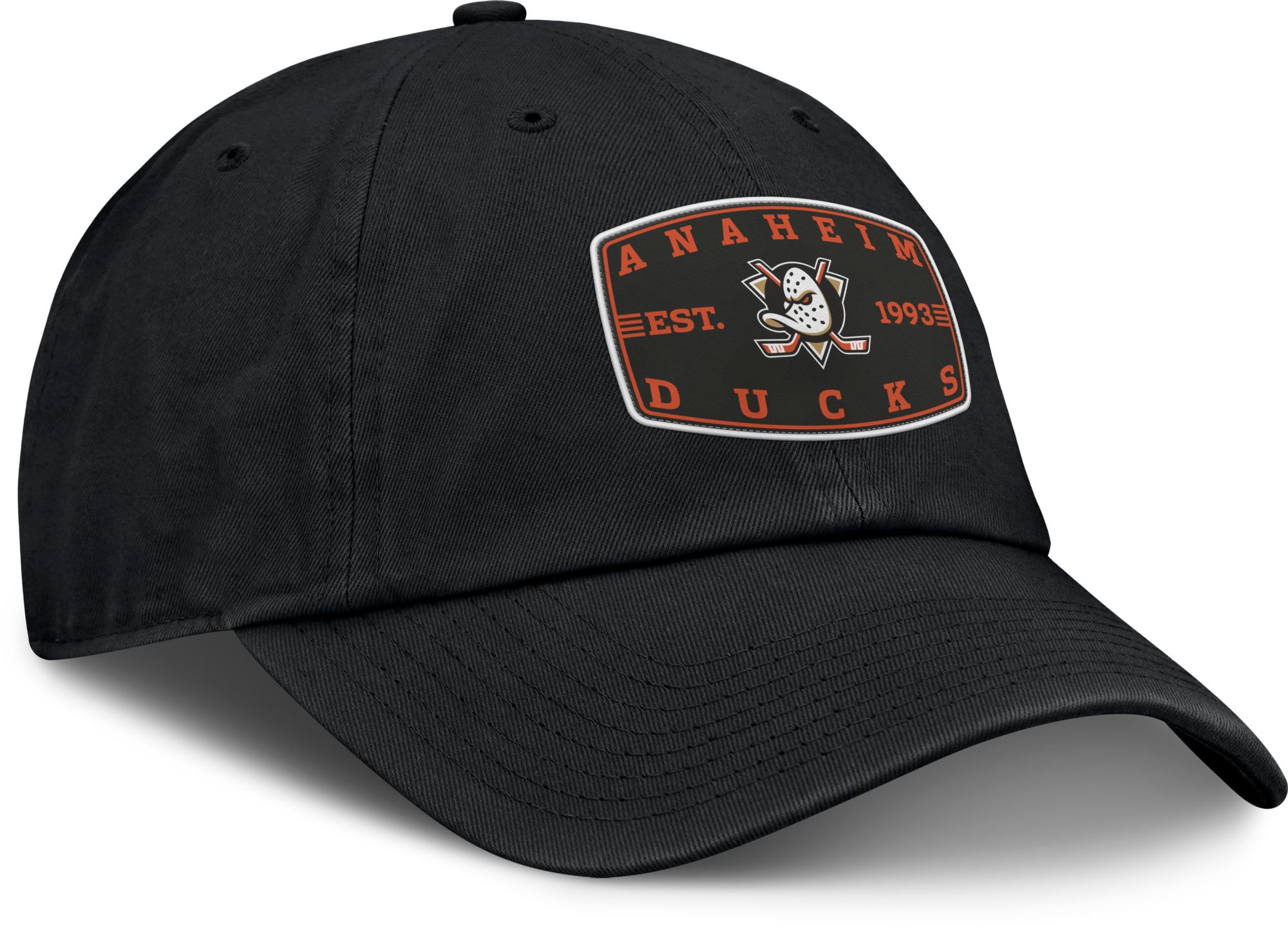 NHL Adult Anaheim Ducks Dangle Black Adjustable Hat product image