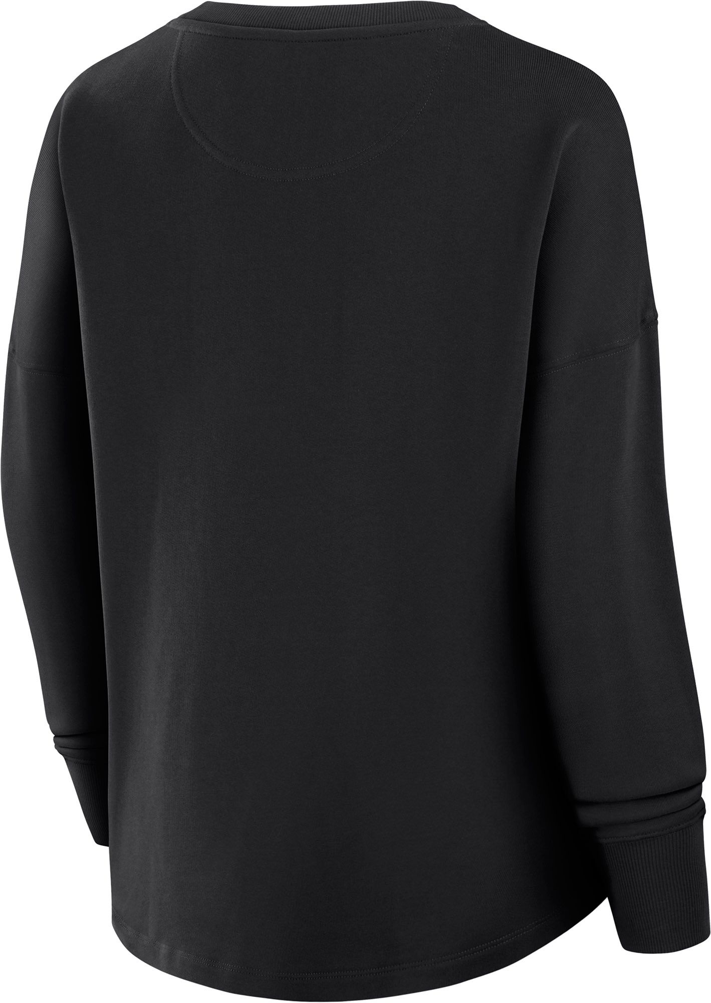 NHL Women's Utah Mammoth Black Team Fleece Crew Pullover Sweatshirt product image