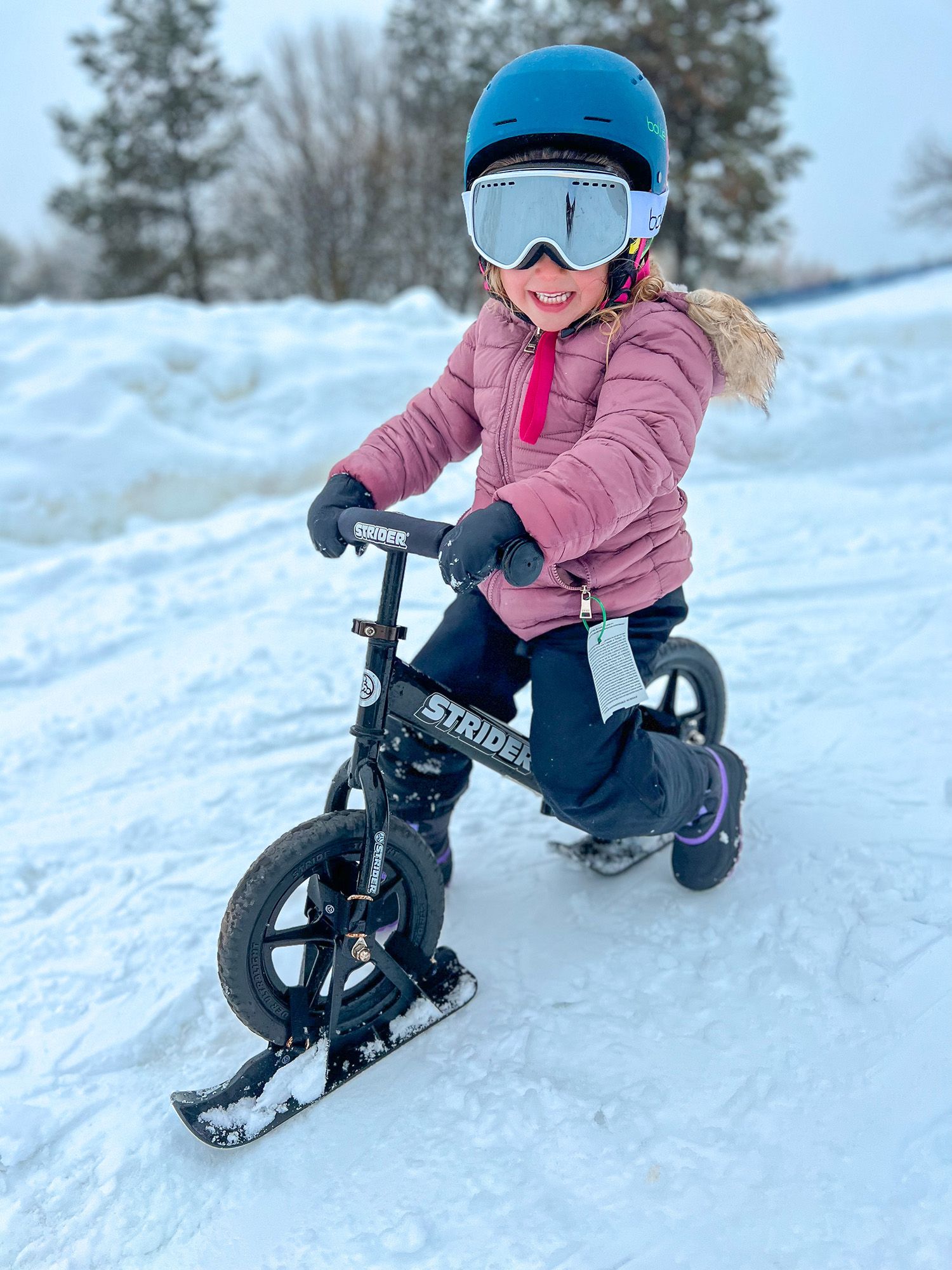 STRIDER 12" Snow Ski Set for Balance Bike product image