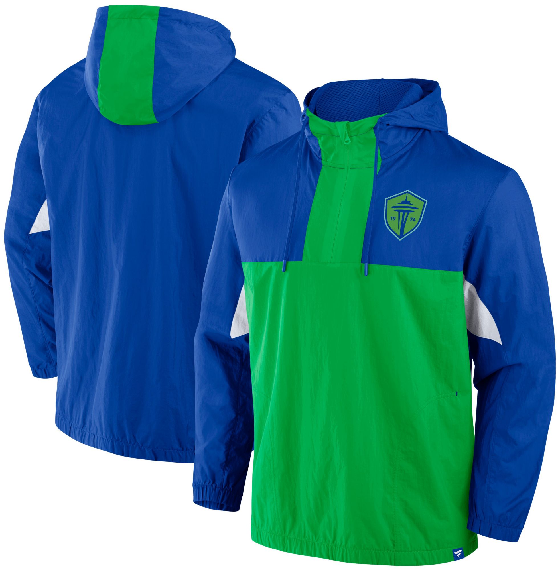 MLS Adult Seattle Sounders Windbreaker Blue Jacket product image