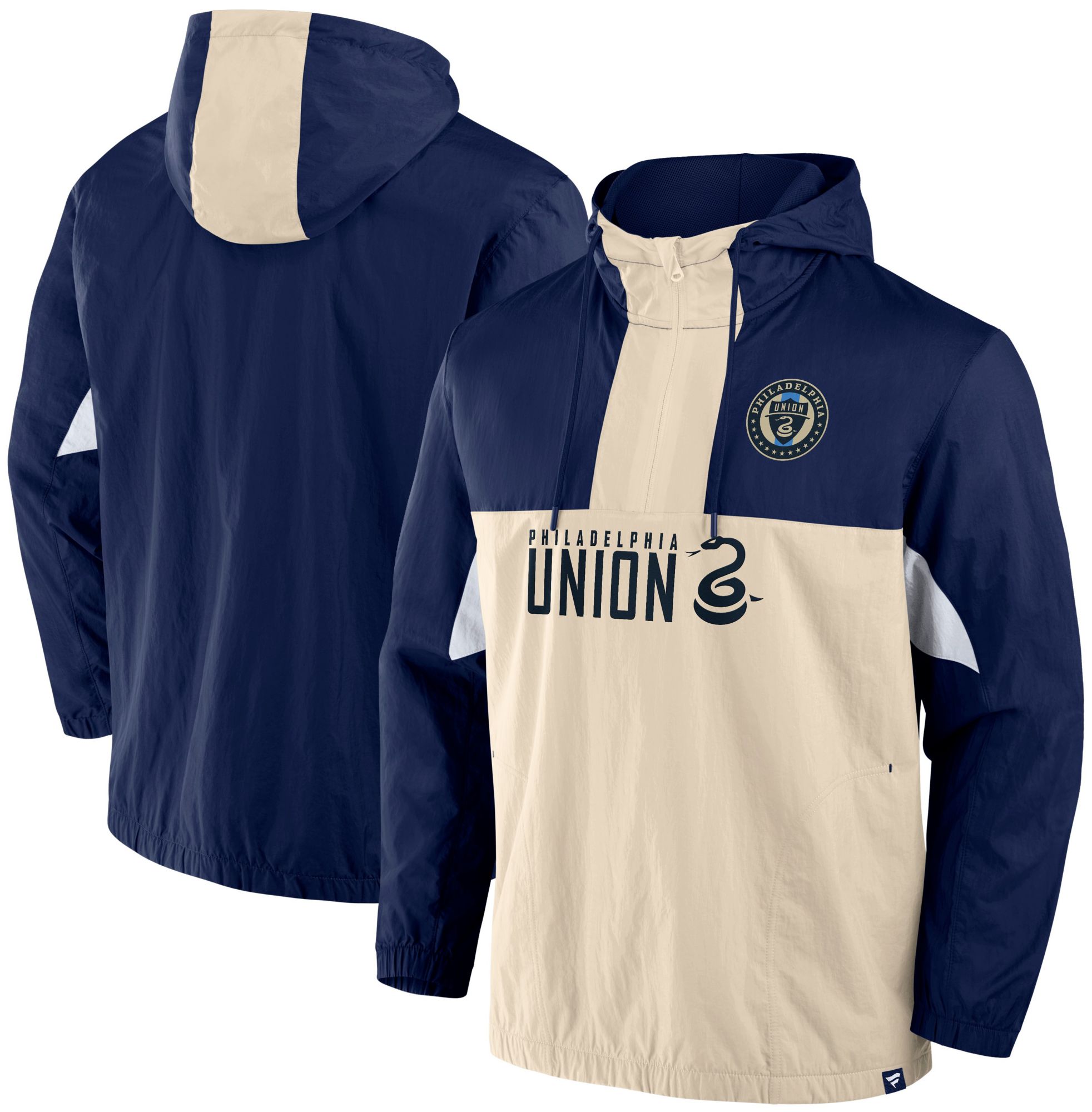 MLS Adult Philadelphia Union Windbreaker Navy Jacket product image