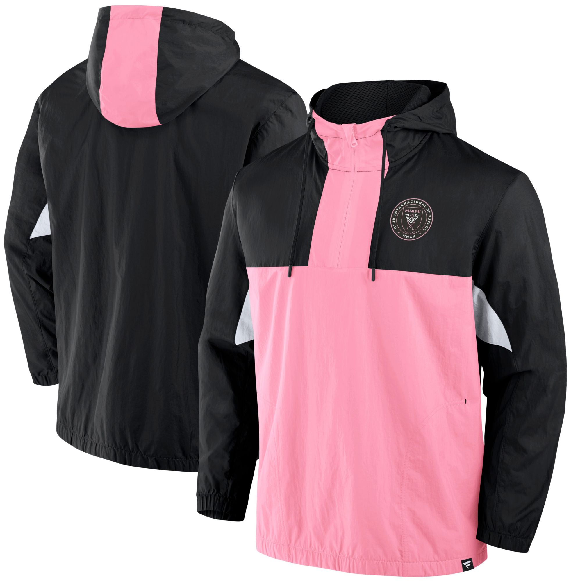 MLS Adult Inter Miami CF Windbreaker Black Jacket product image