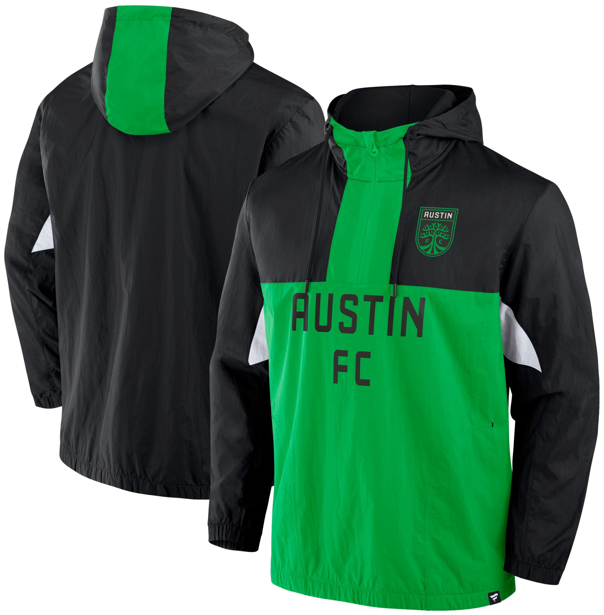 MLS Adult Austin FC Windbreaker Black Jacket product image