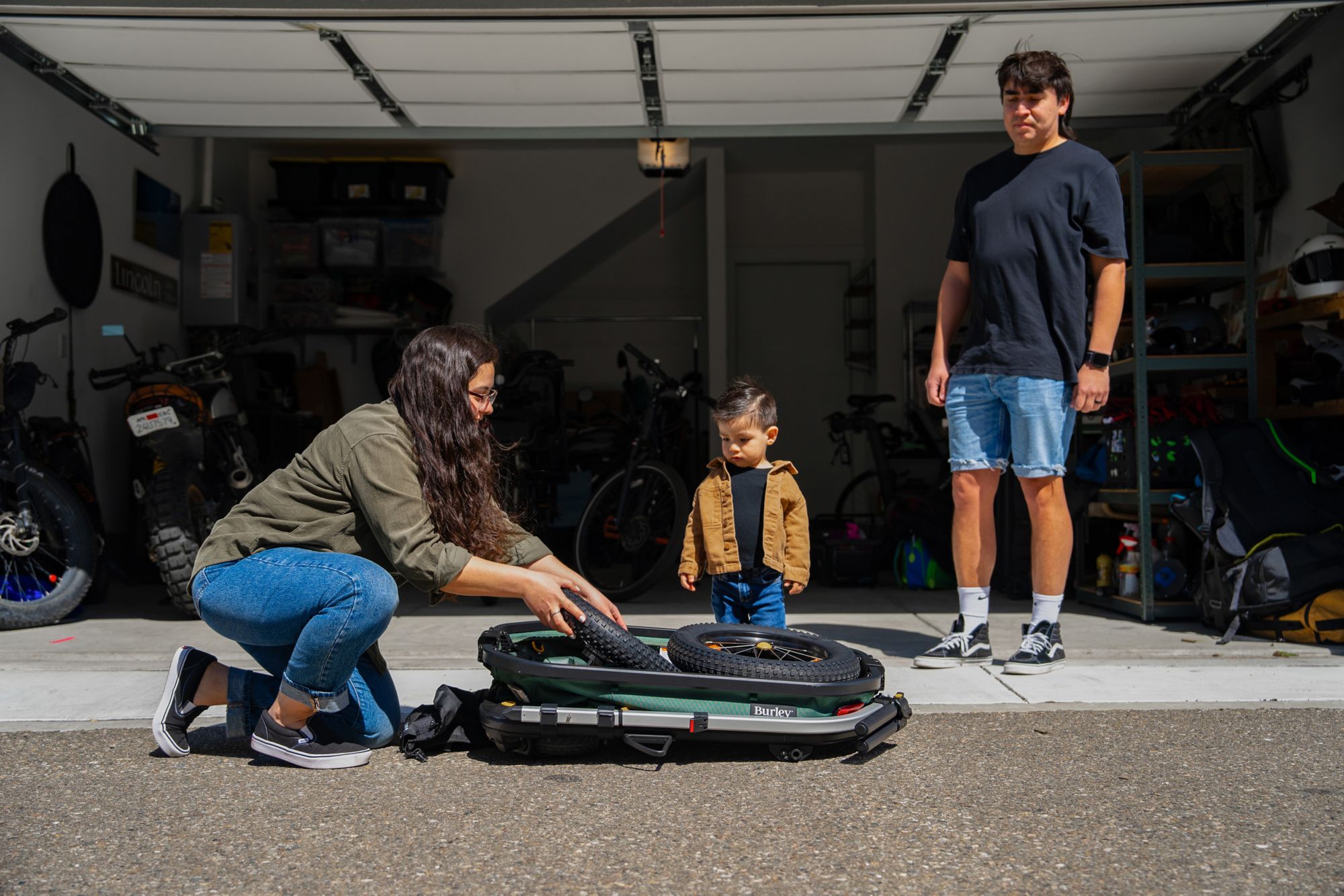 Burley Hopper Bike Trailer and Stroller Wagon product image